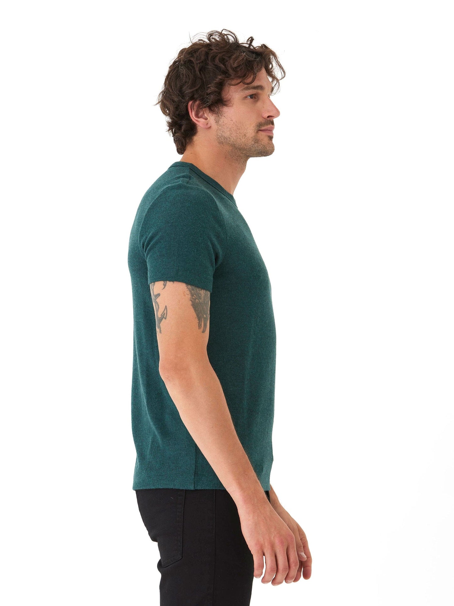 Gil Sweater Knit Short Sleeve Tee