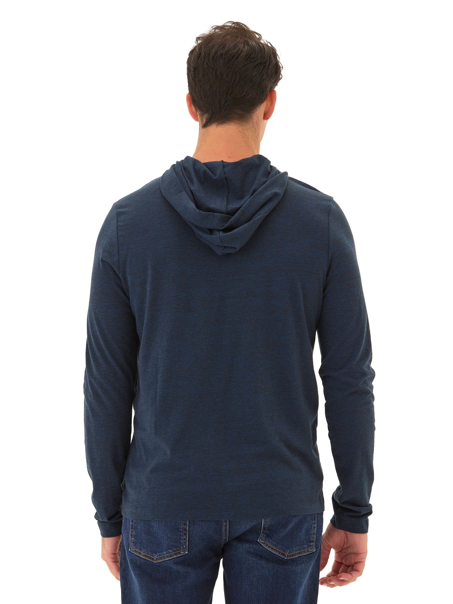 Triblend Embroidery Hoodie Tee