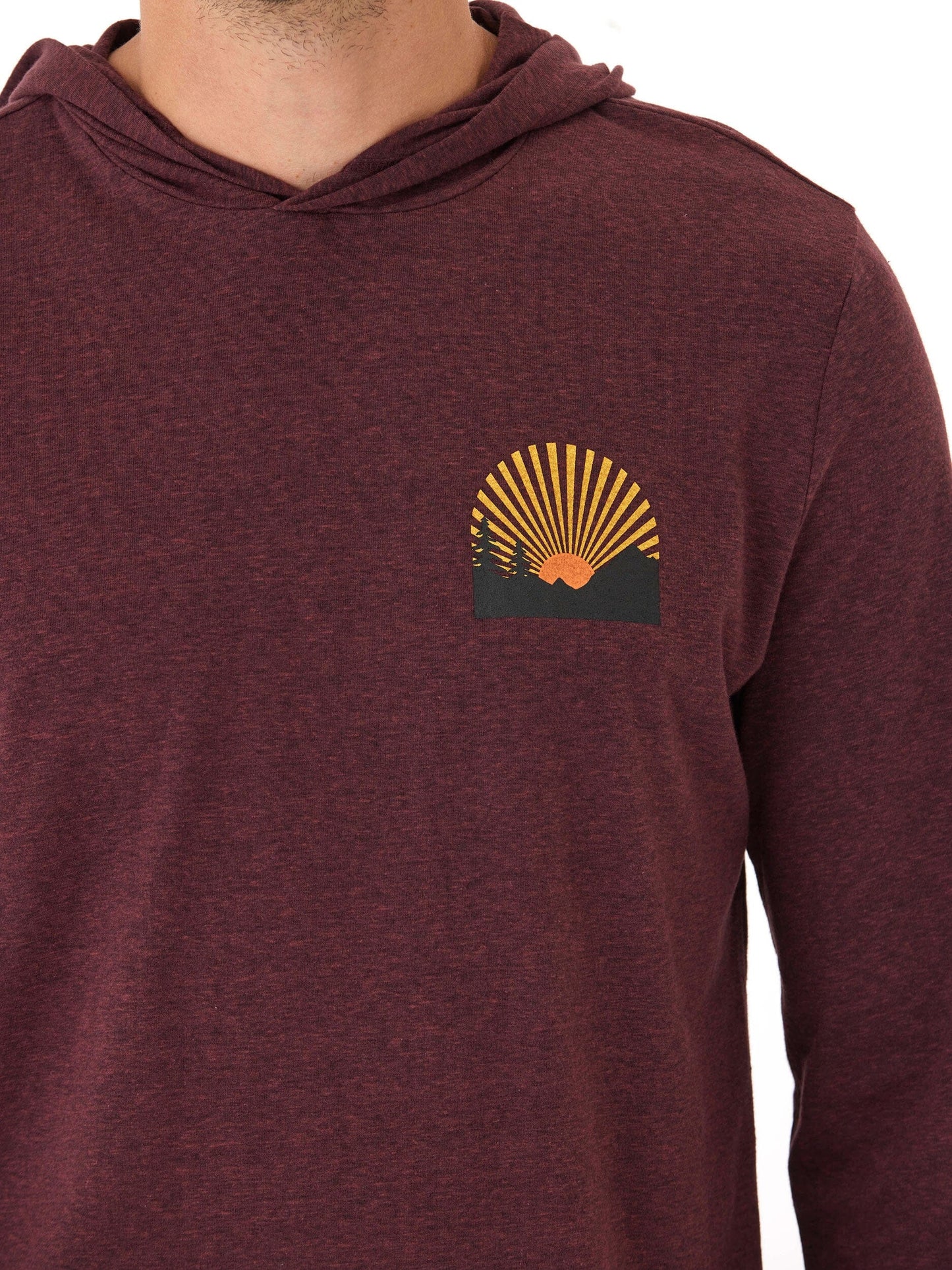 Triblend Jersey Graphic T-Shirt Hoodie