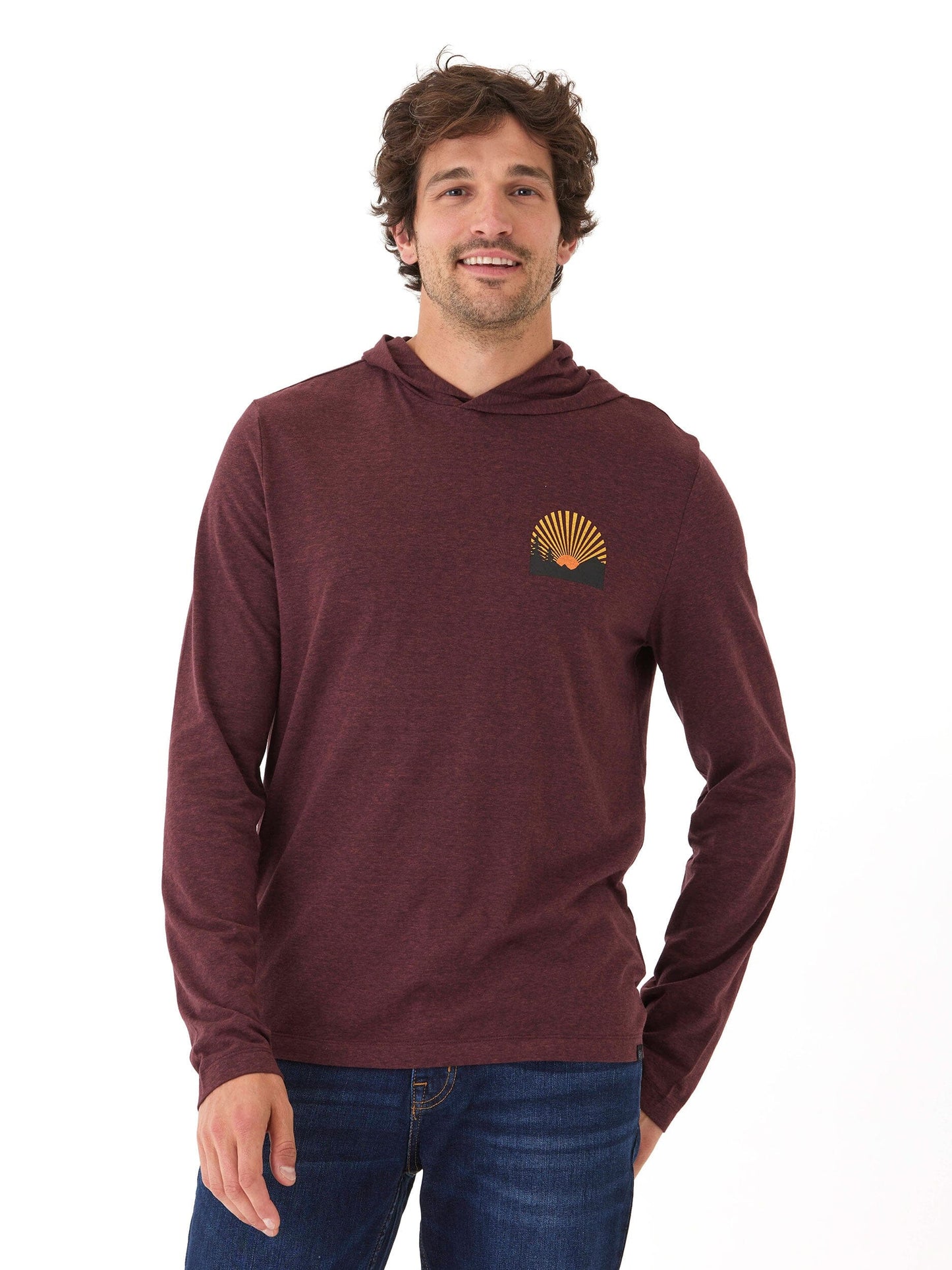 Triblend Jersey Graphic T-Shirt Hoodie