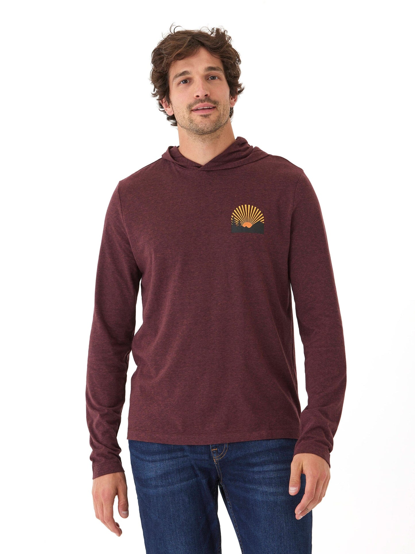 Triblend Jersey Graphic T-Shirt Hoodie