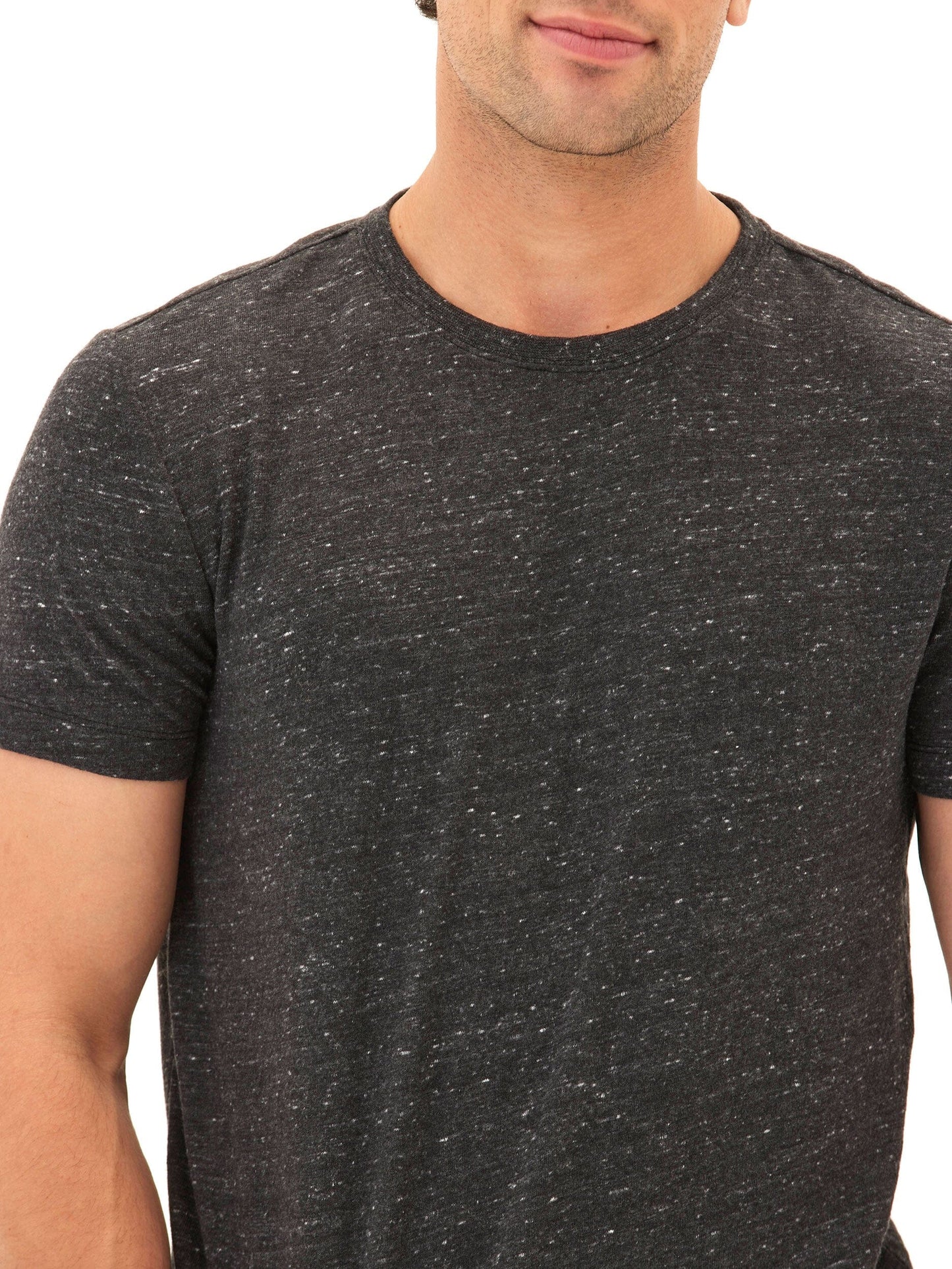 Soloman Slub Linen Short Sleeve Crew Tee