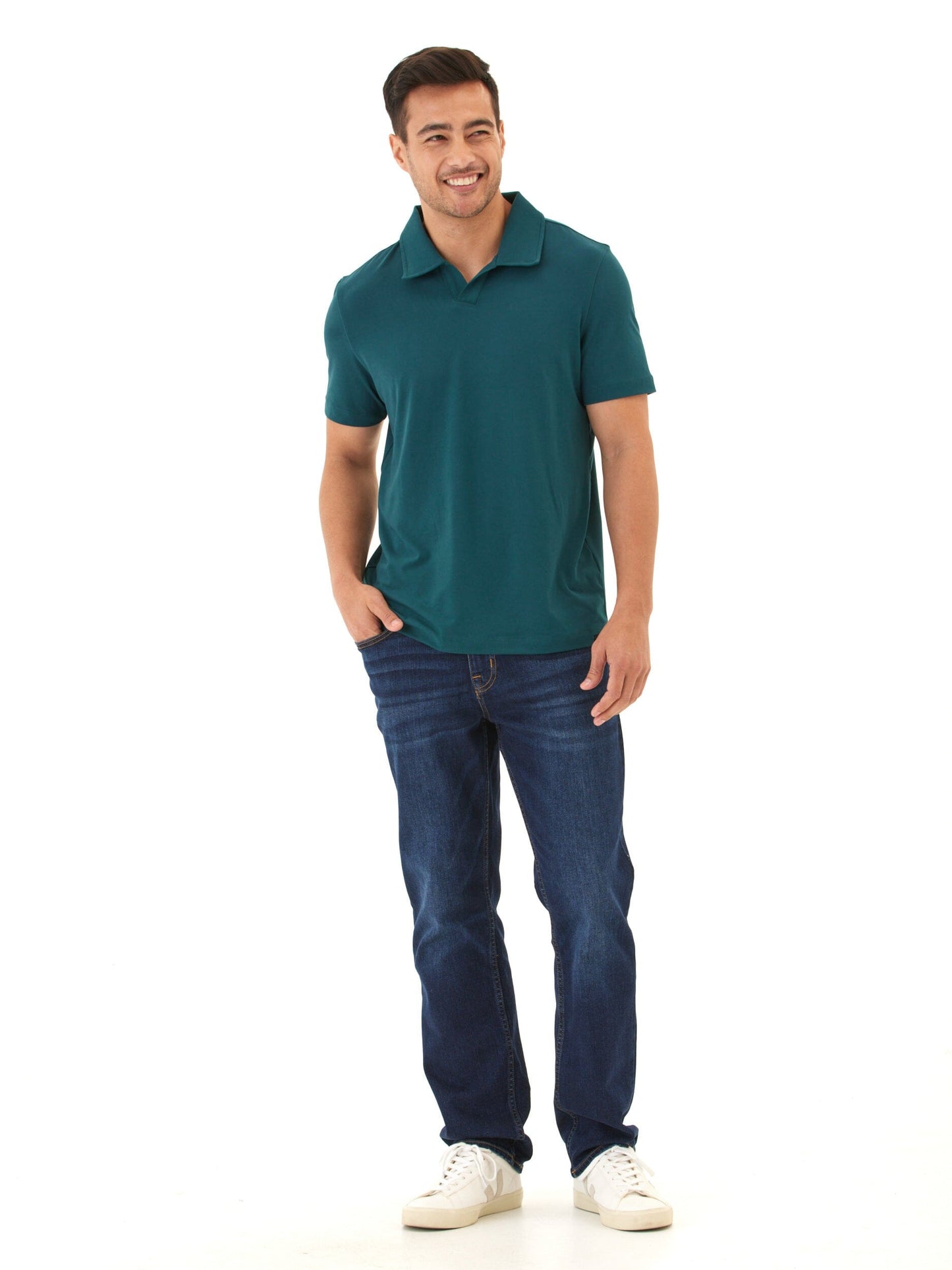 Jared Luxe Jersey Short Sleeve Polo