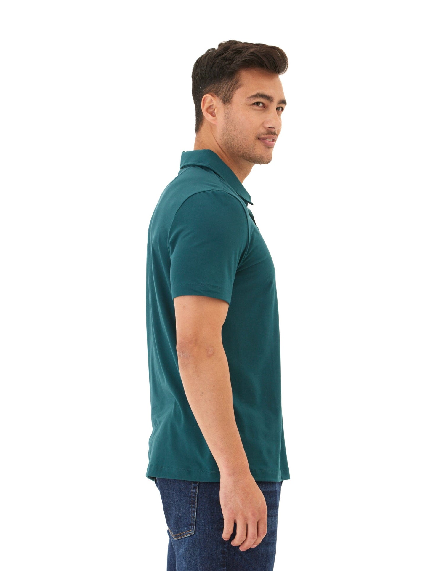 Jared Luxe Jersey Short Sleeve Polo