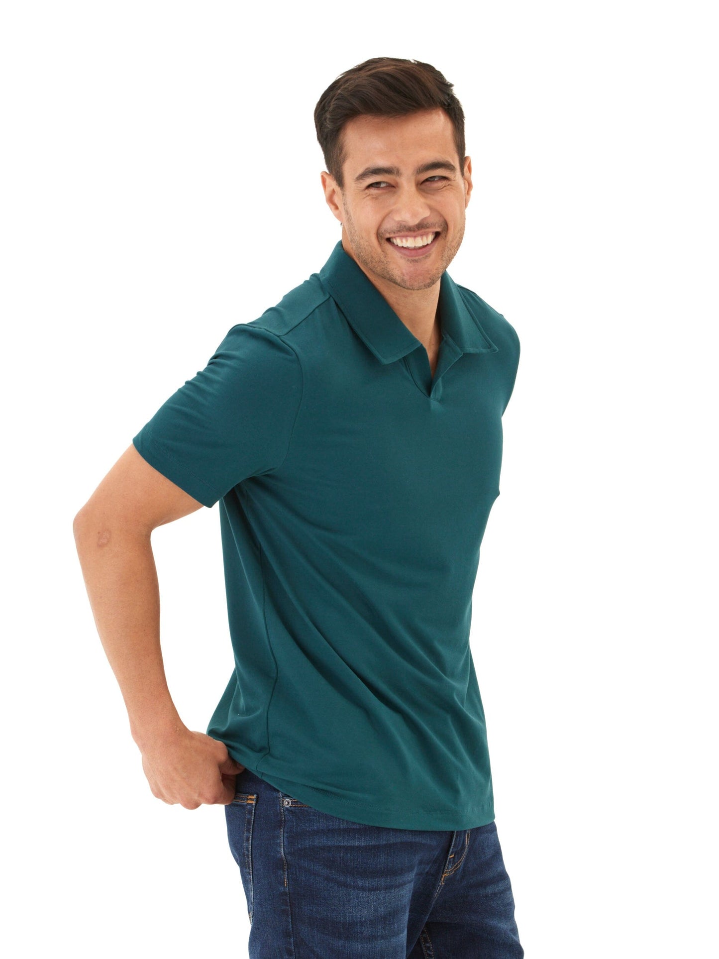 Jared Luxe Jersey Short Sleeve Polo