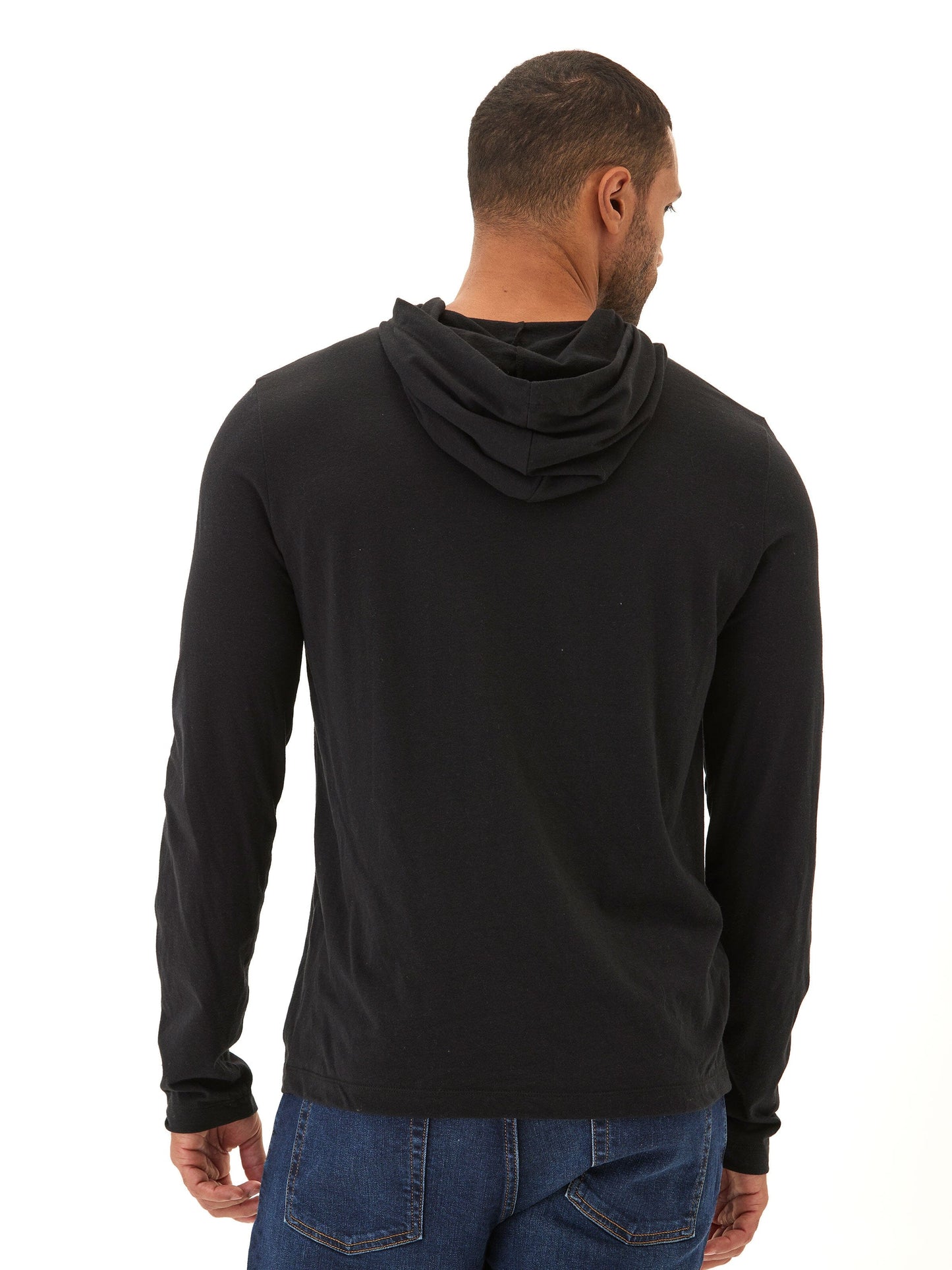 Triblend Embroidery Hoodie Tee