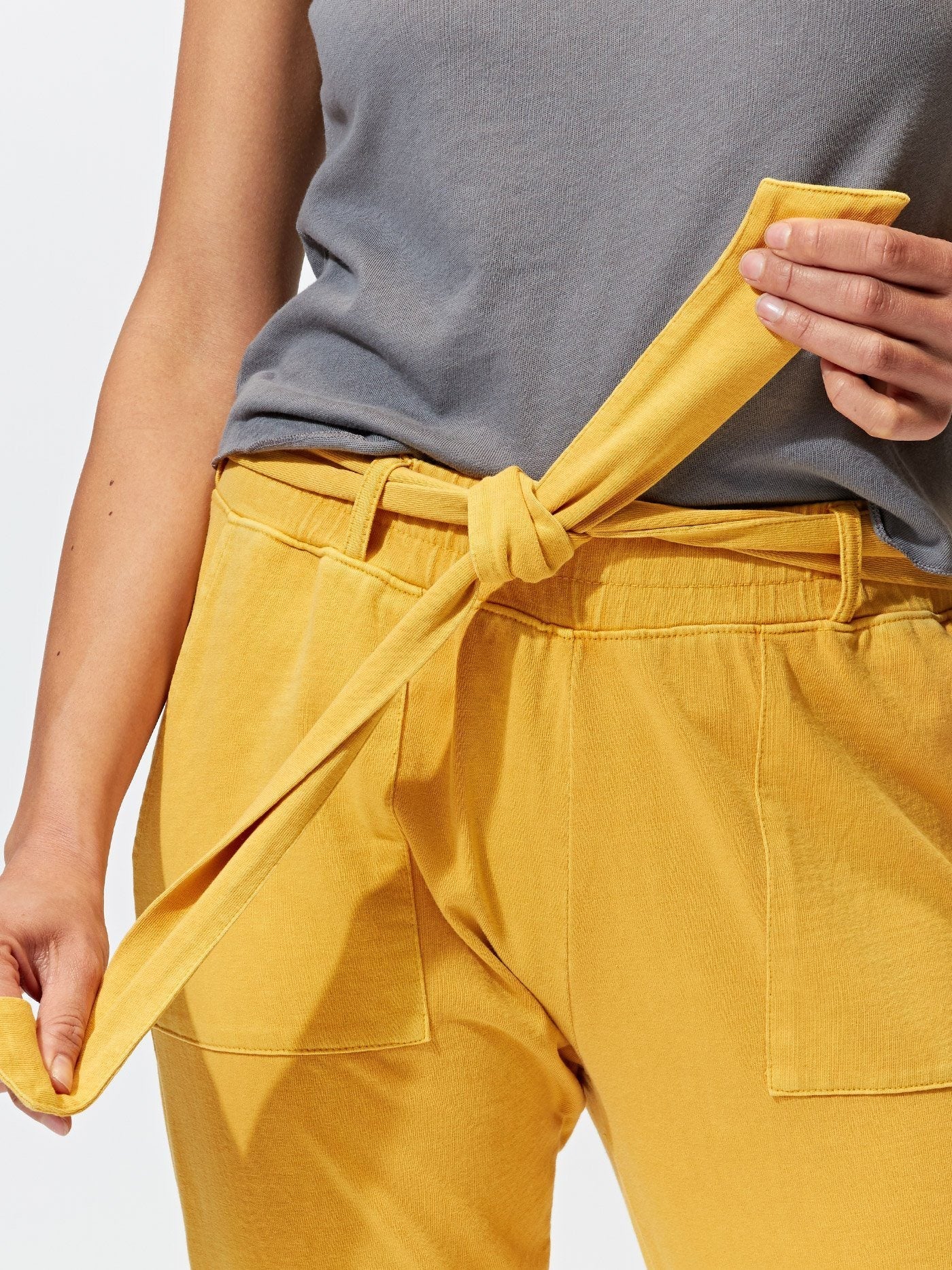 Marchelle Tie Front Jogger