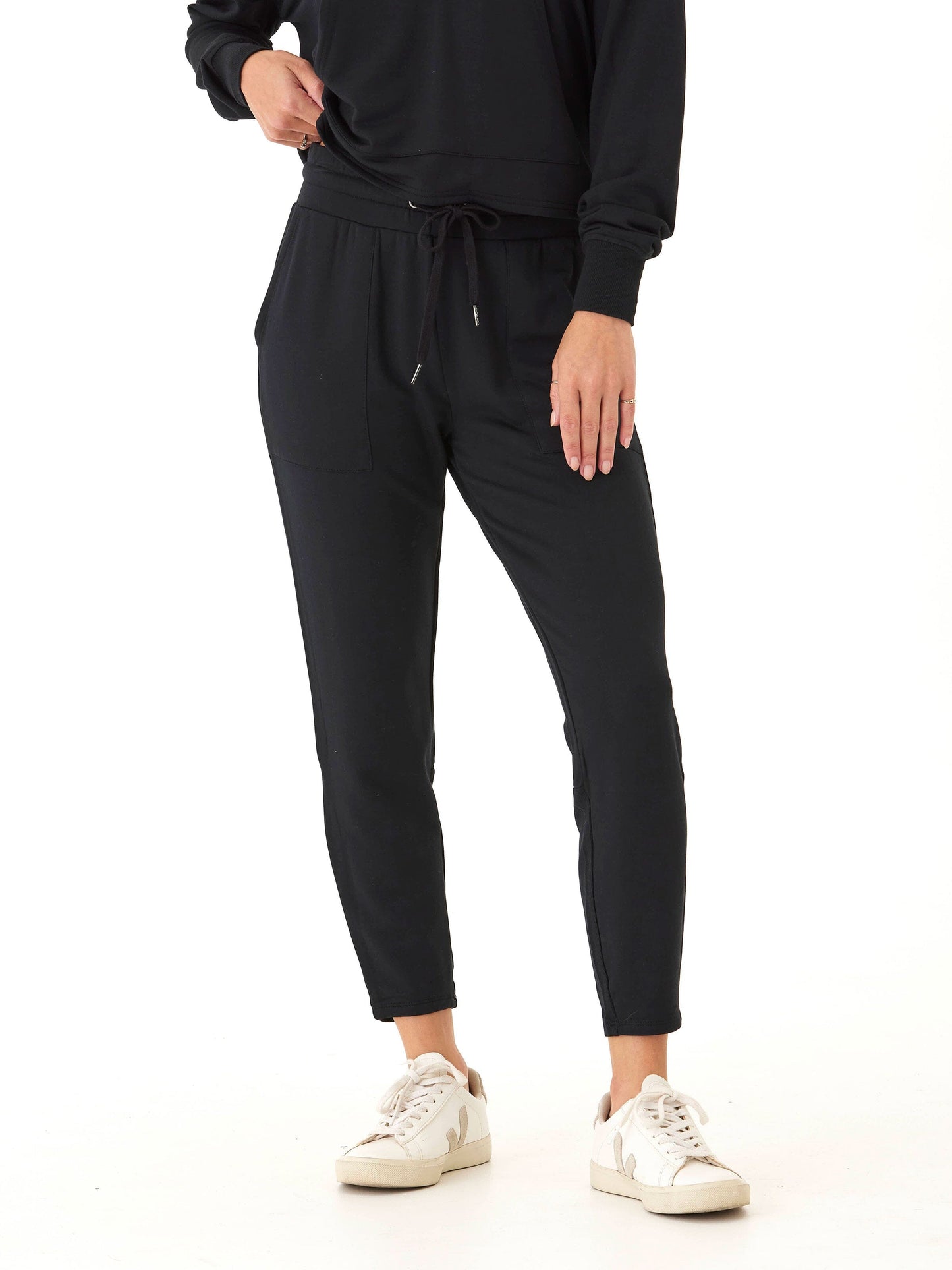 Bex Feather Fleece Panel Jogger 26"