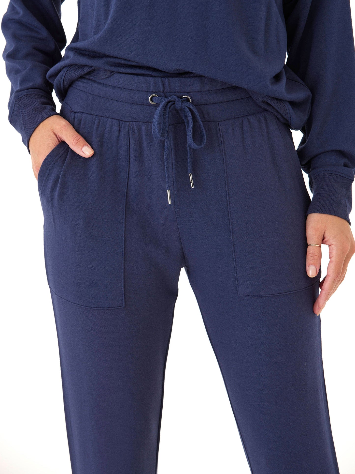 Bex Feather Fleece Panel Jogger 26"