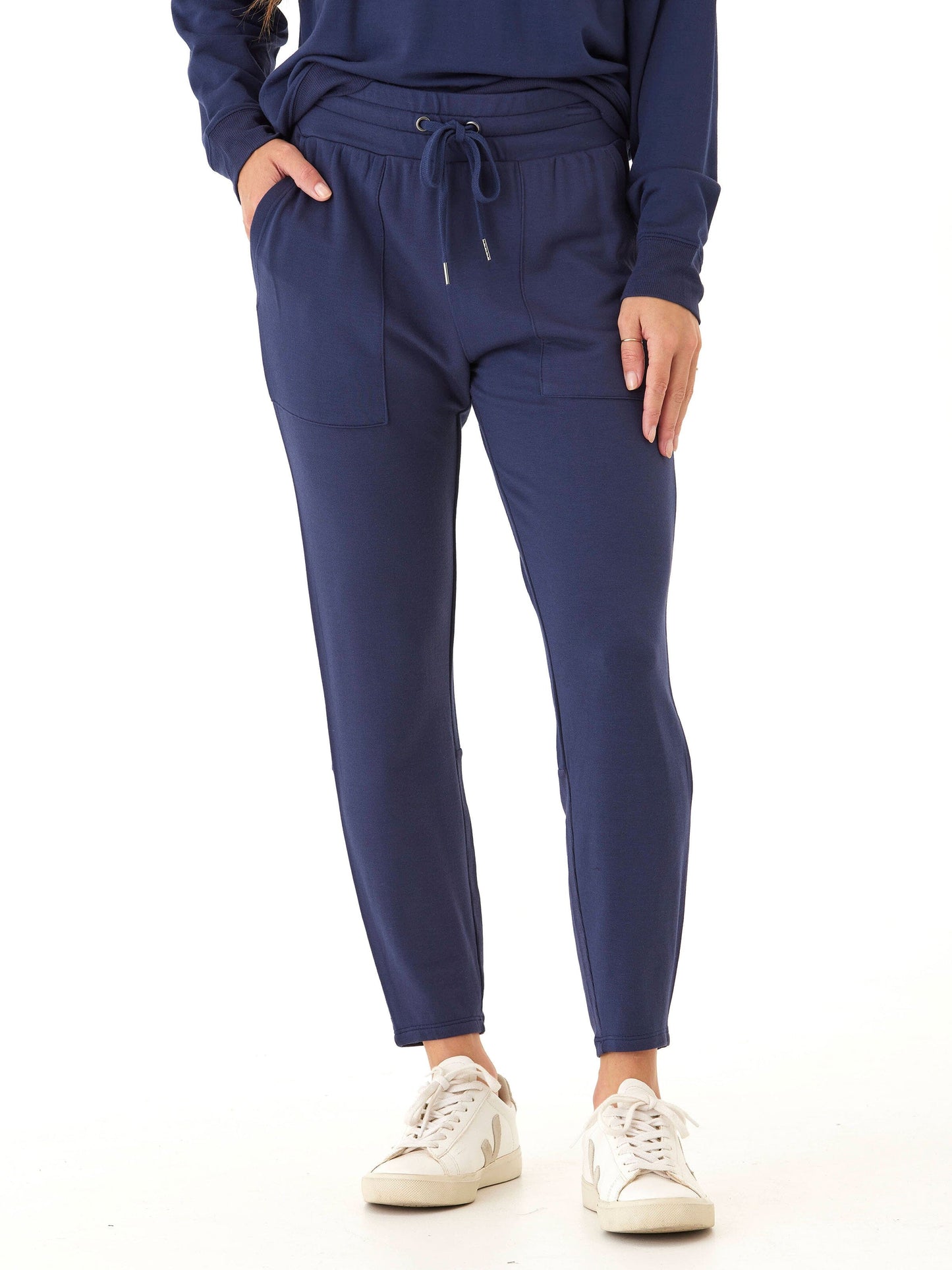 Bex Feather Fleece Panel Jogger 26"