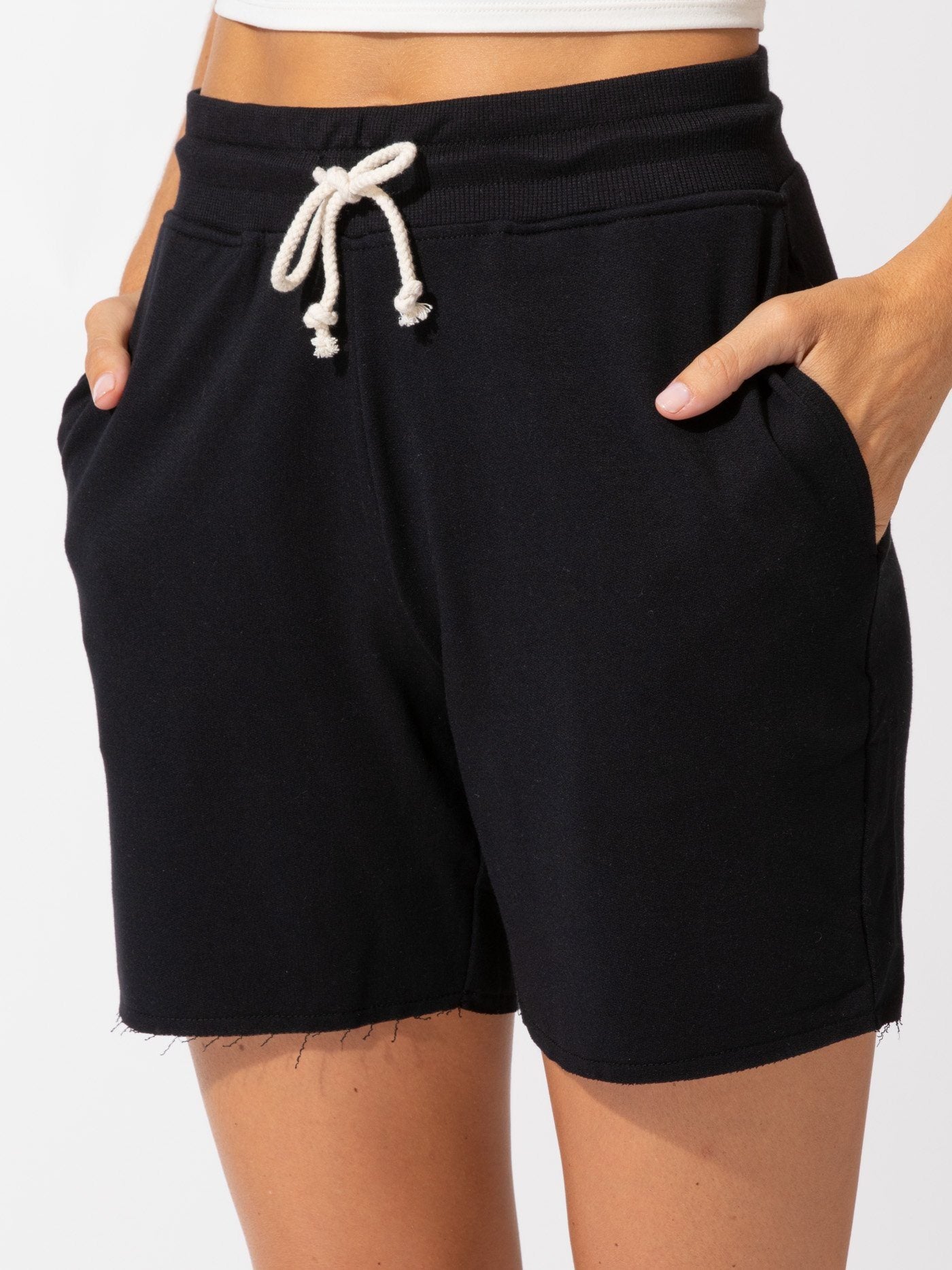 Liesl Modal Terry Cutoff Short
