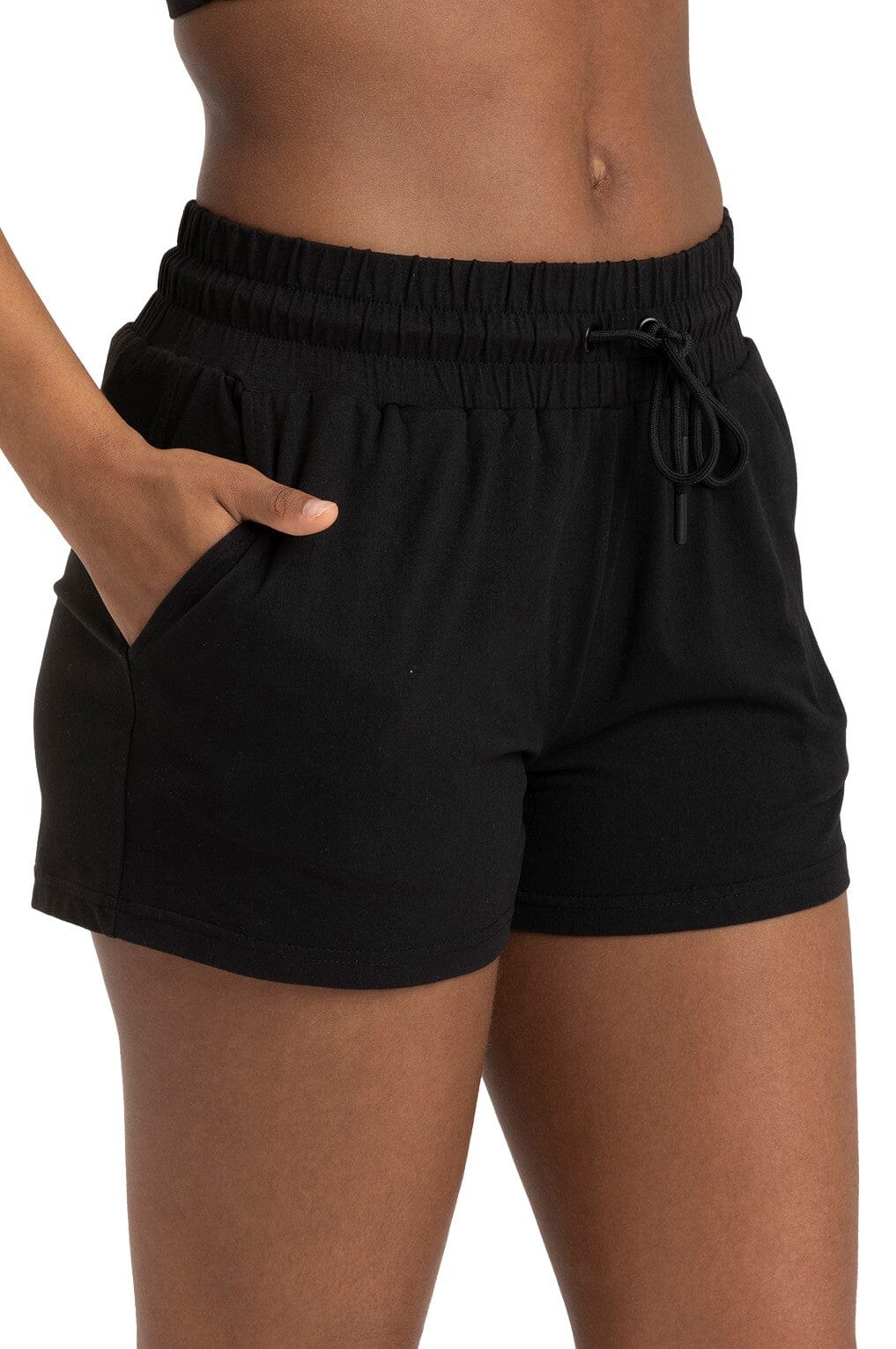 Jeanine Luxe Jersey Short 3"
