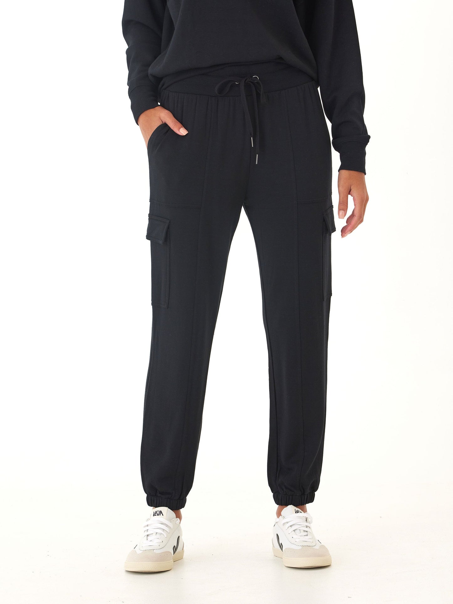 Margot Feather Fleece Cargo Jogger