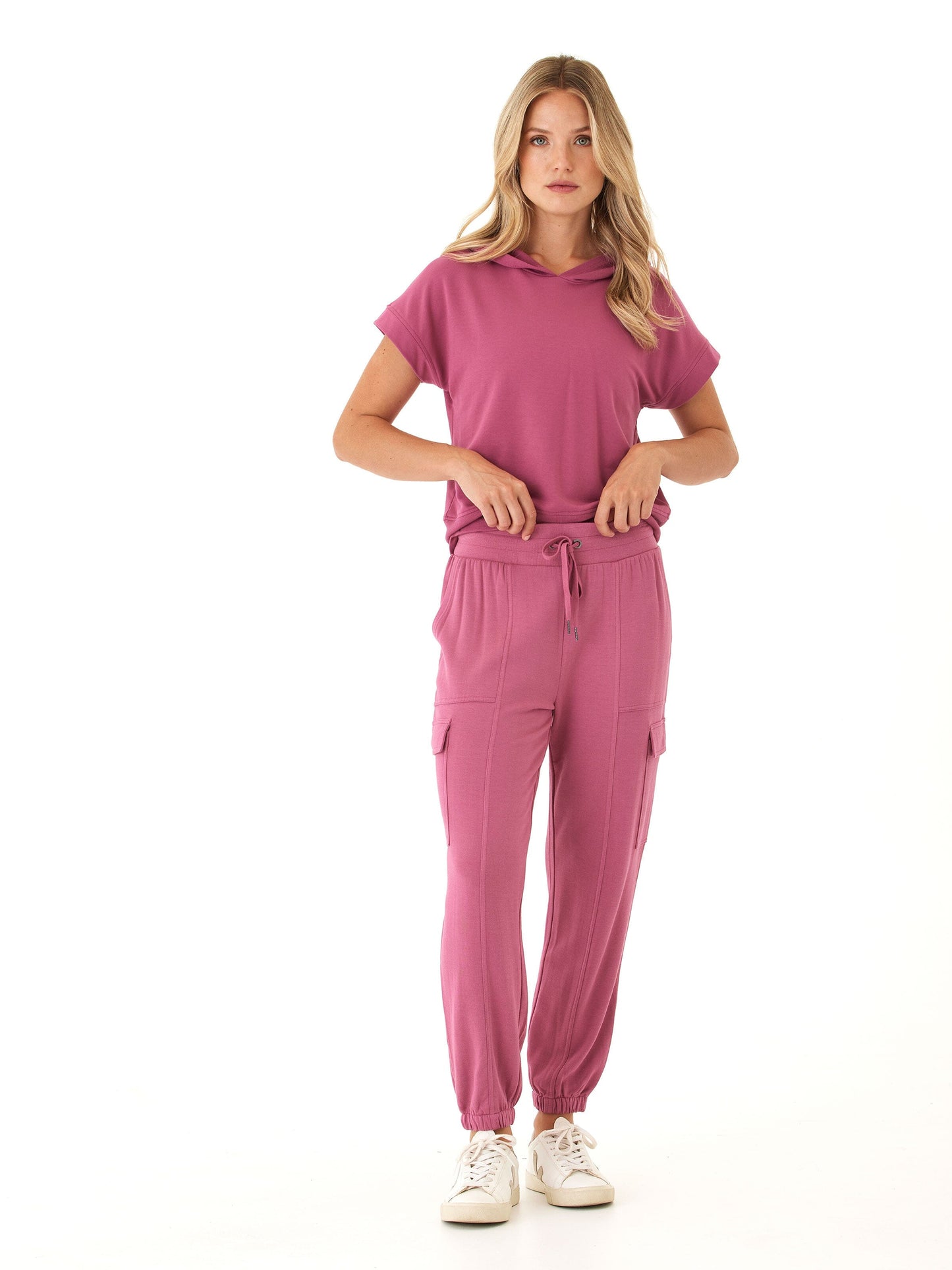 Margot Feather Fleece Cargo Jogger