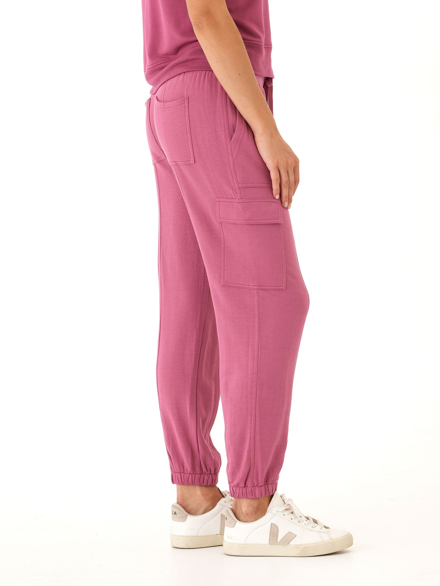 Margot Feather Fleece Cargo Jogger