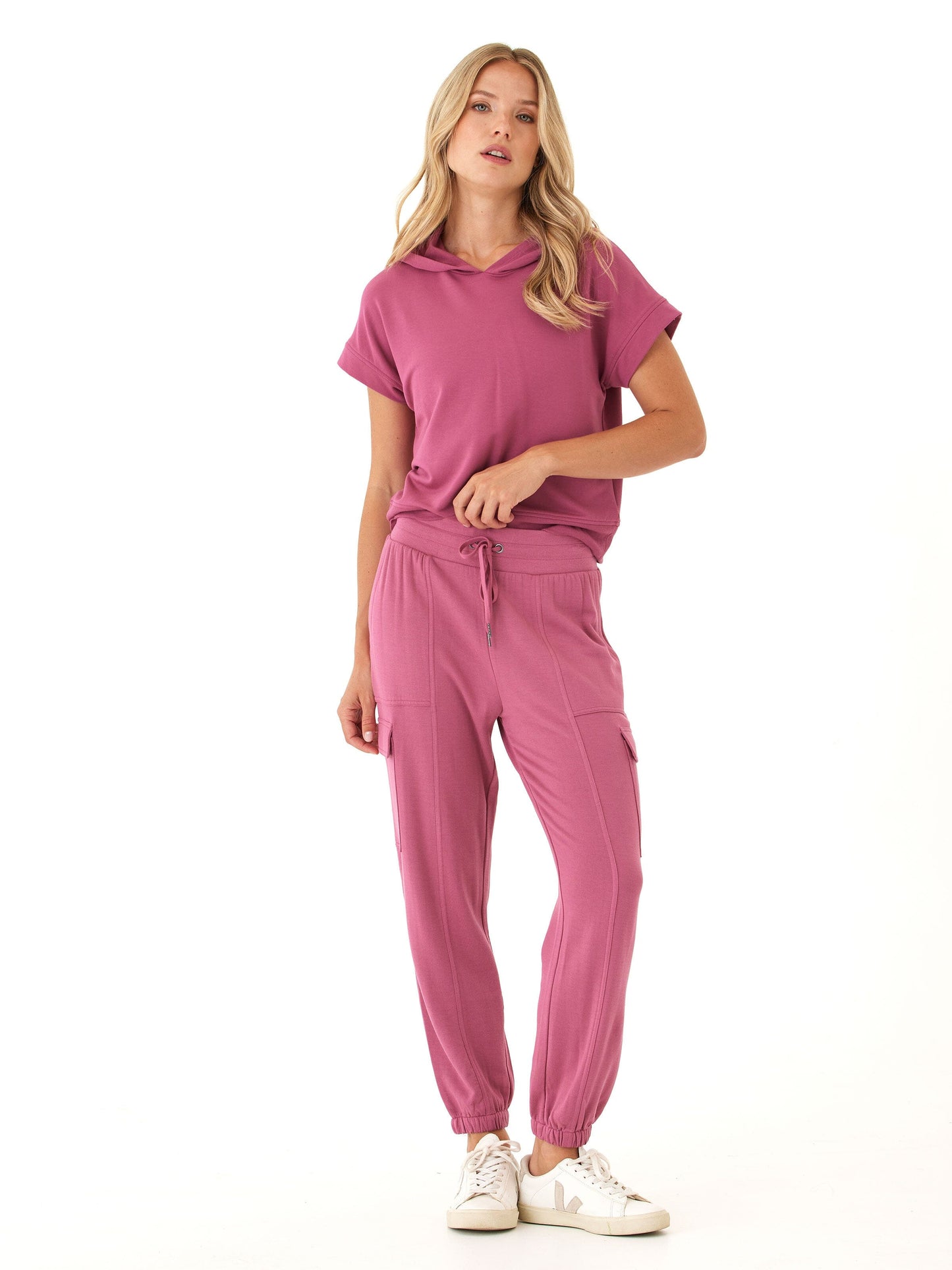Margot Feather Fleece Cargo Jogger
