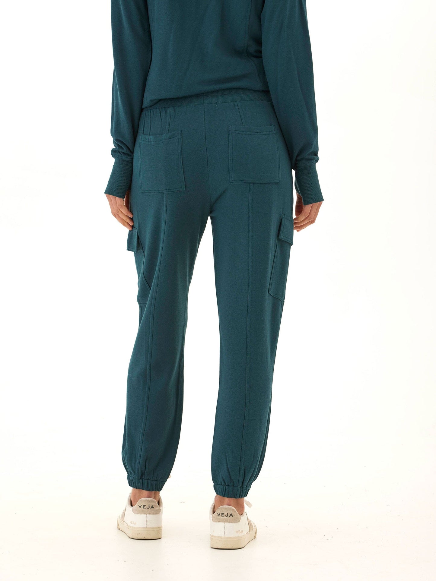 Margot Feather Fleece Cargo Jogger