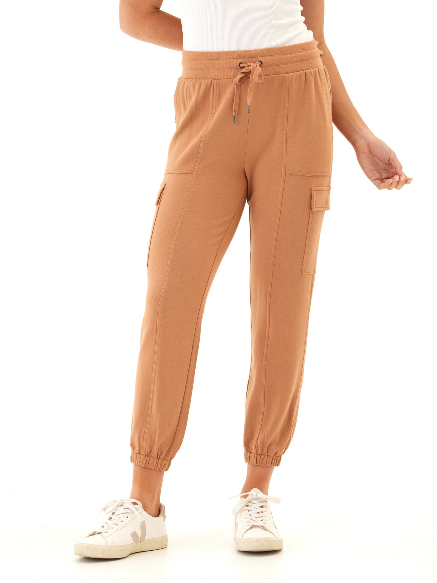 Margot Feather Fleece Cargo Jogger
