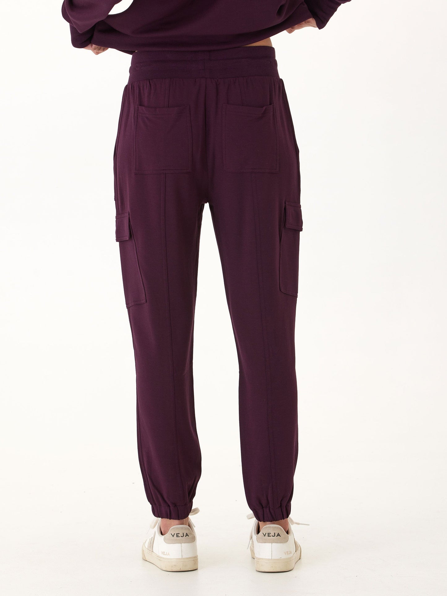 Margot Feather Fleece Cargo Jogger