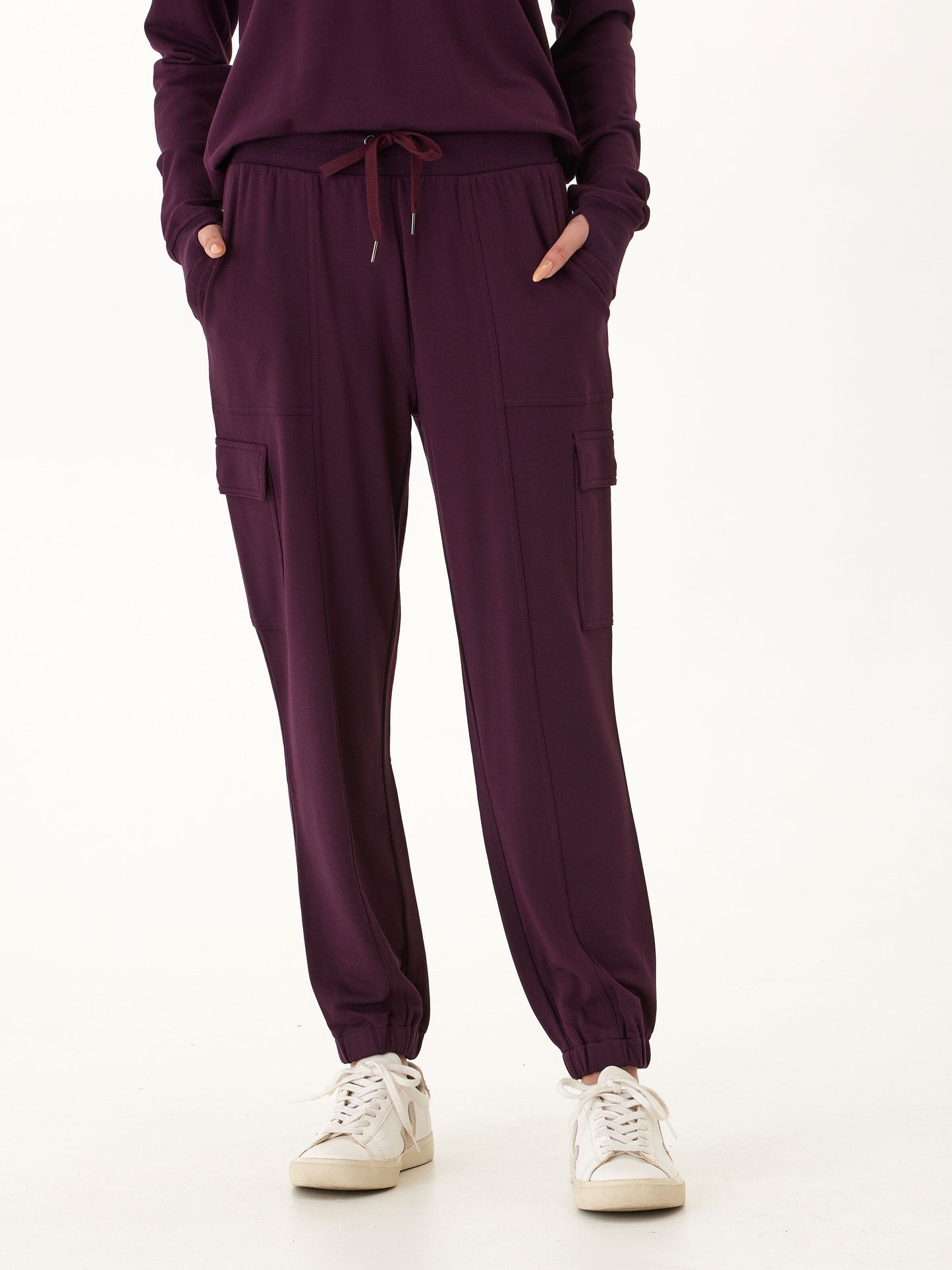 Margot Feather Fleece Cargo Jogger