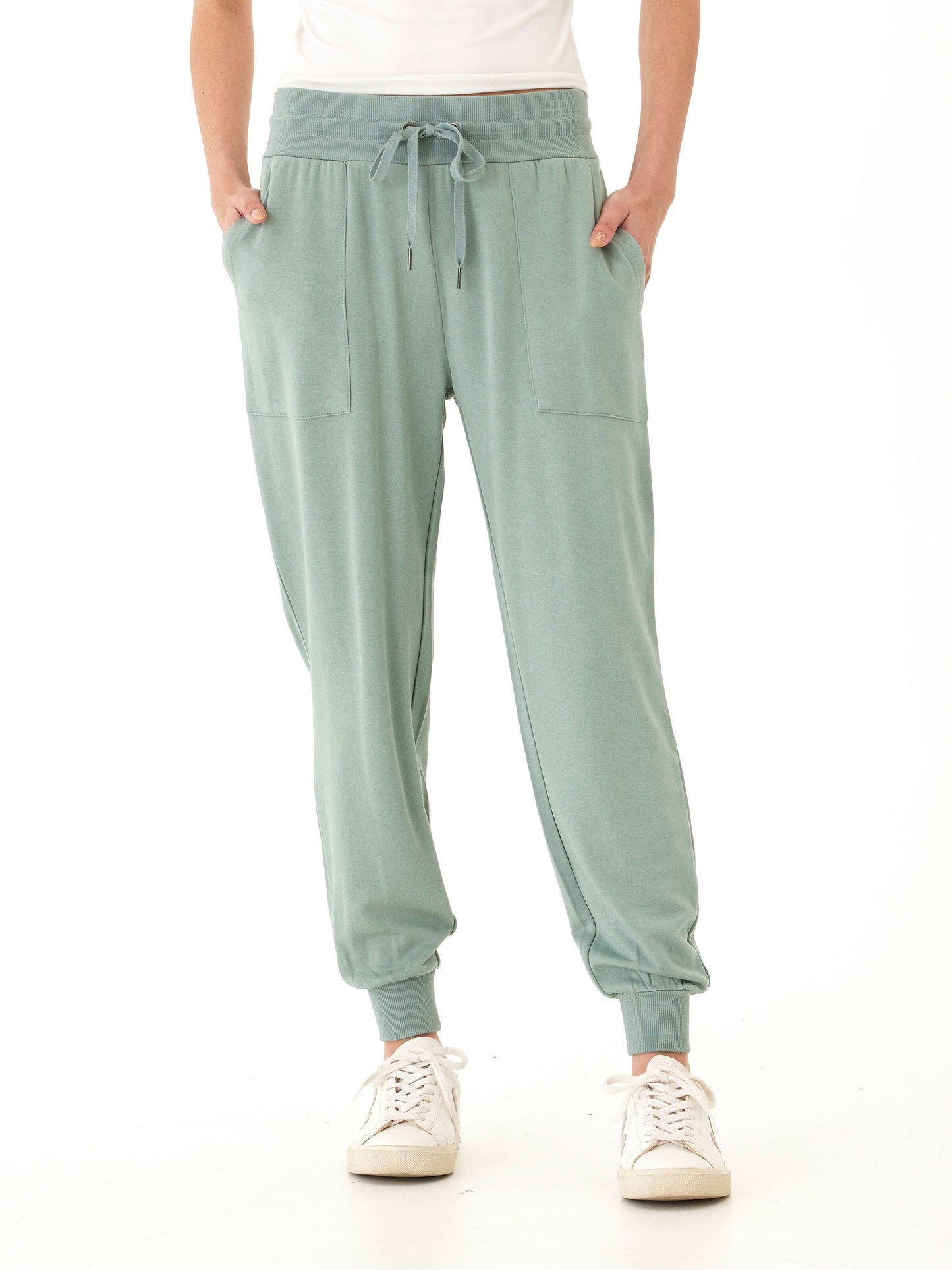 Liara Feather Fleece Pocket Jogger