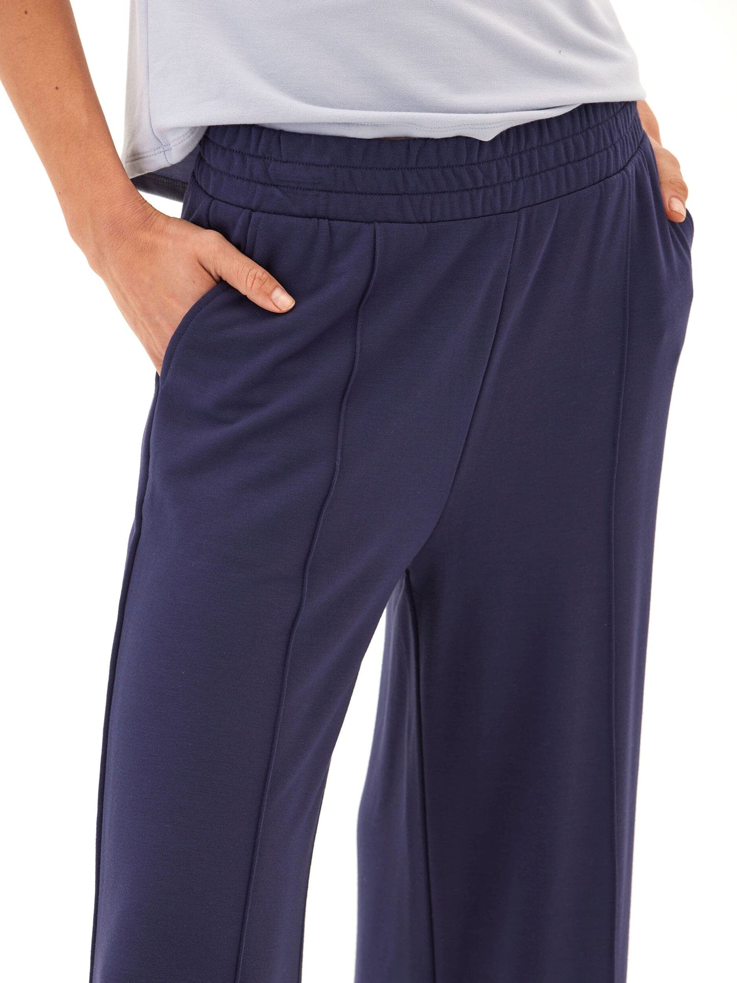 Angela Modal Terry Wide Leg Pant