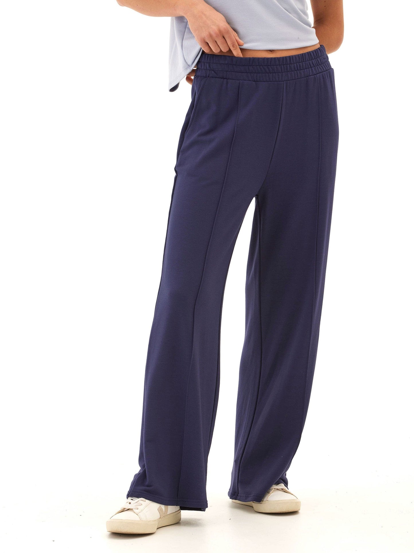 Angela Modal Terry Wide Leg Pant