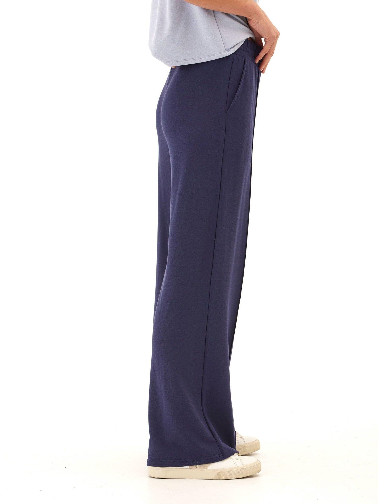 Angela Modal Terry Wide Leg Pant
