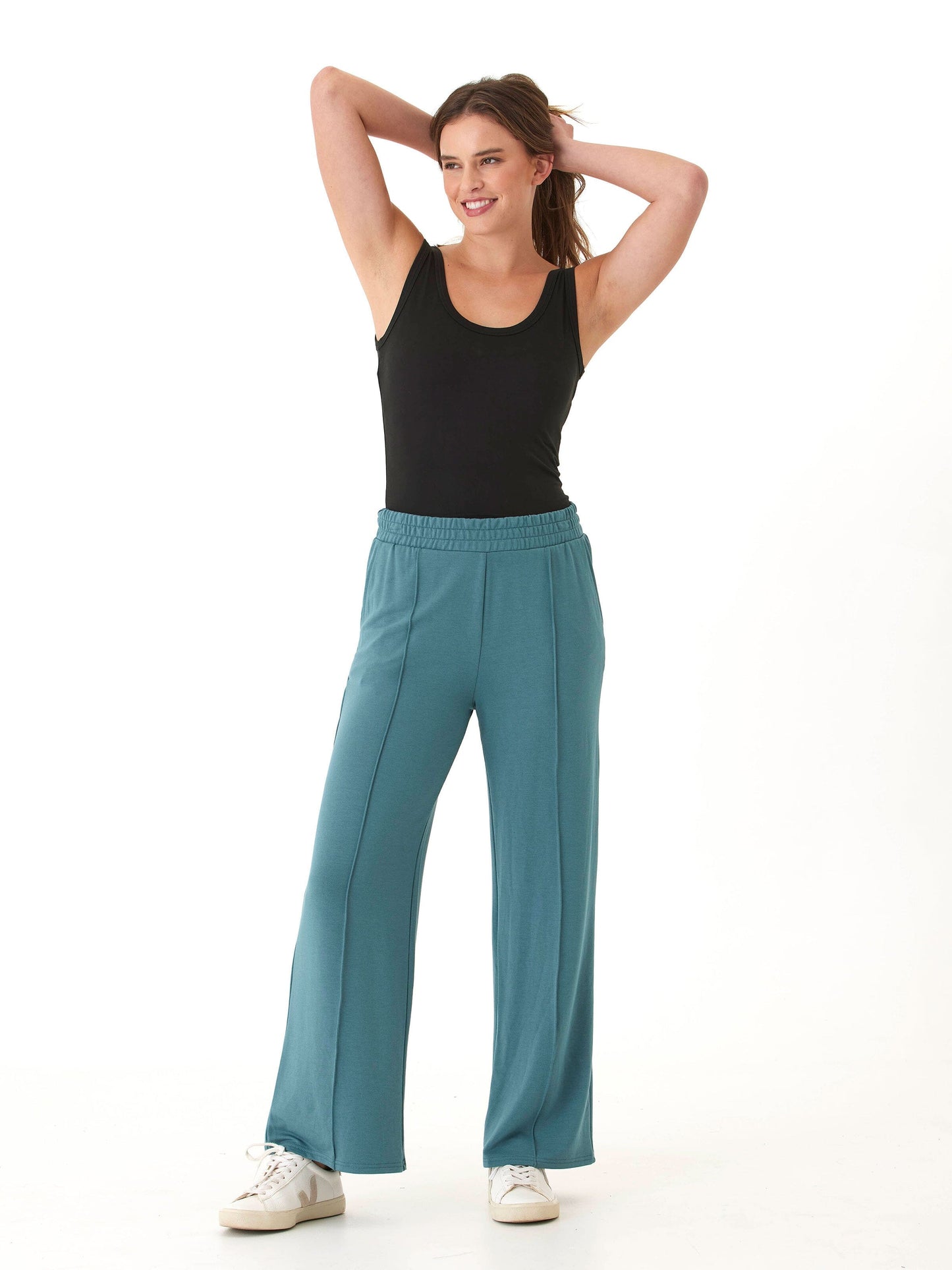 Angela Modal Terry Wide Leg Pant