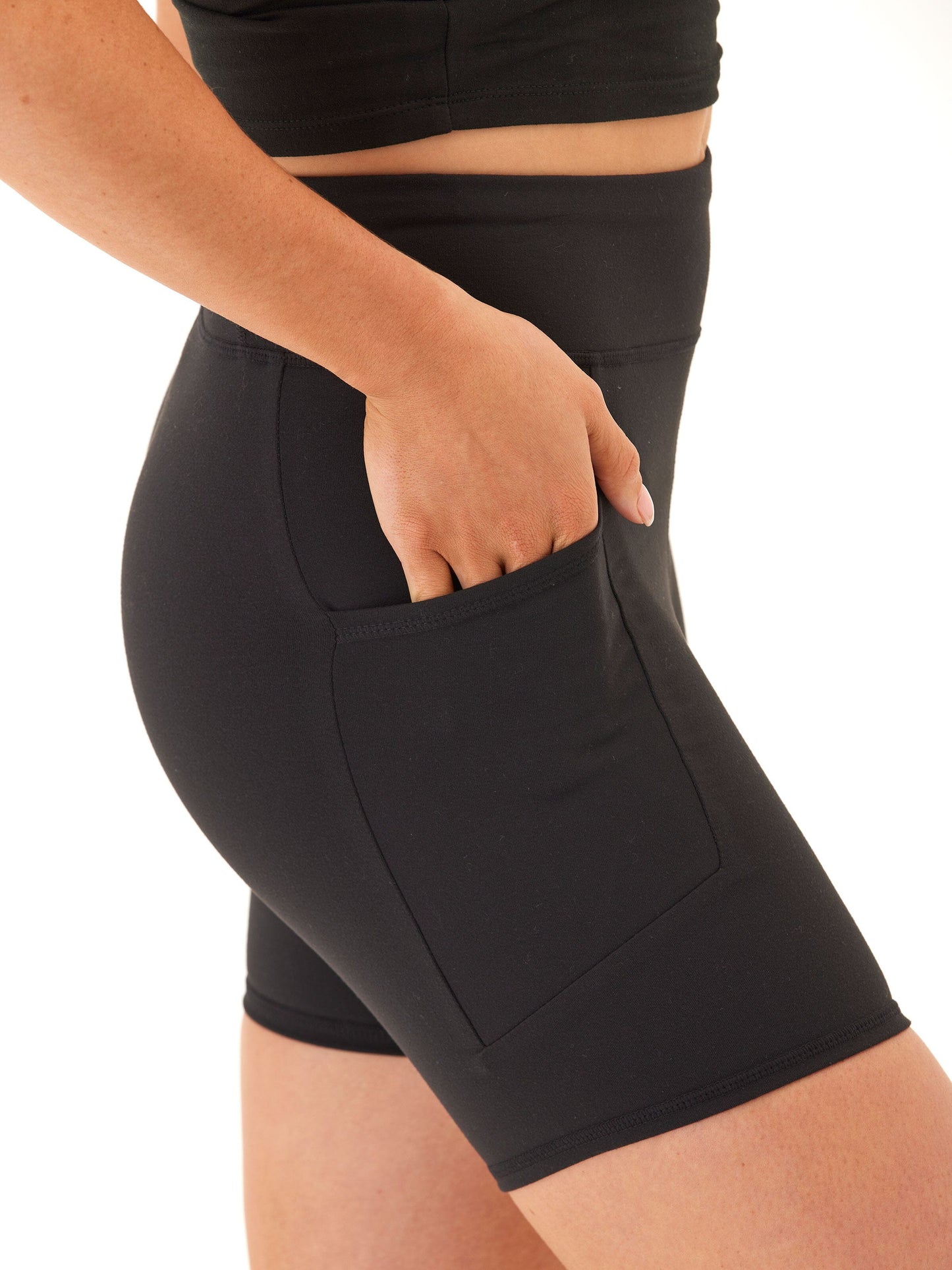 Elena High Rise Pocket Short