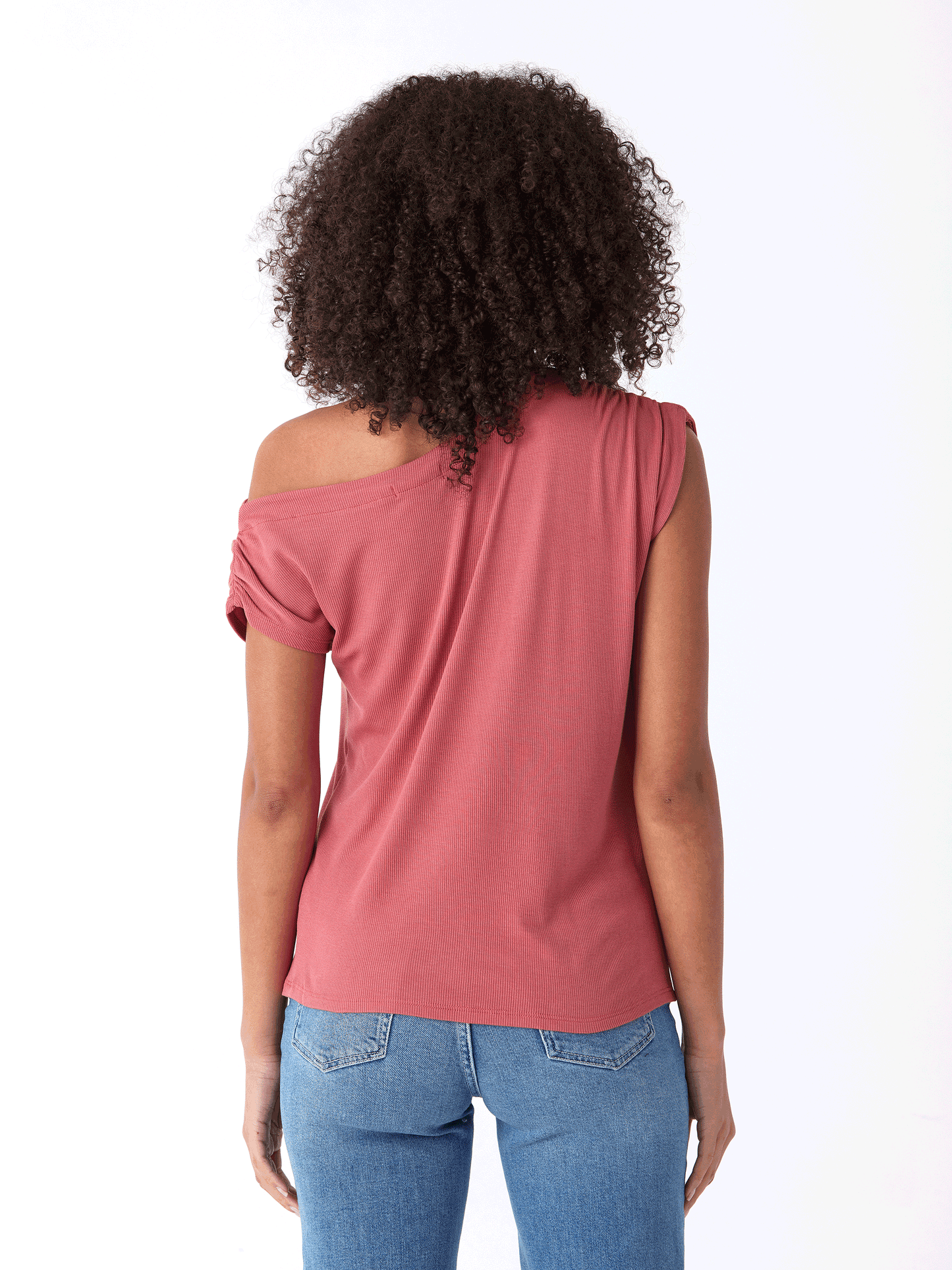 Leoni Feather Rib Short Sleeve