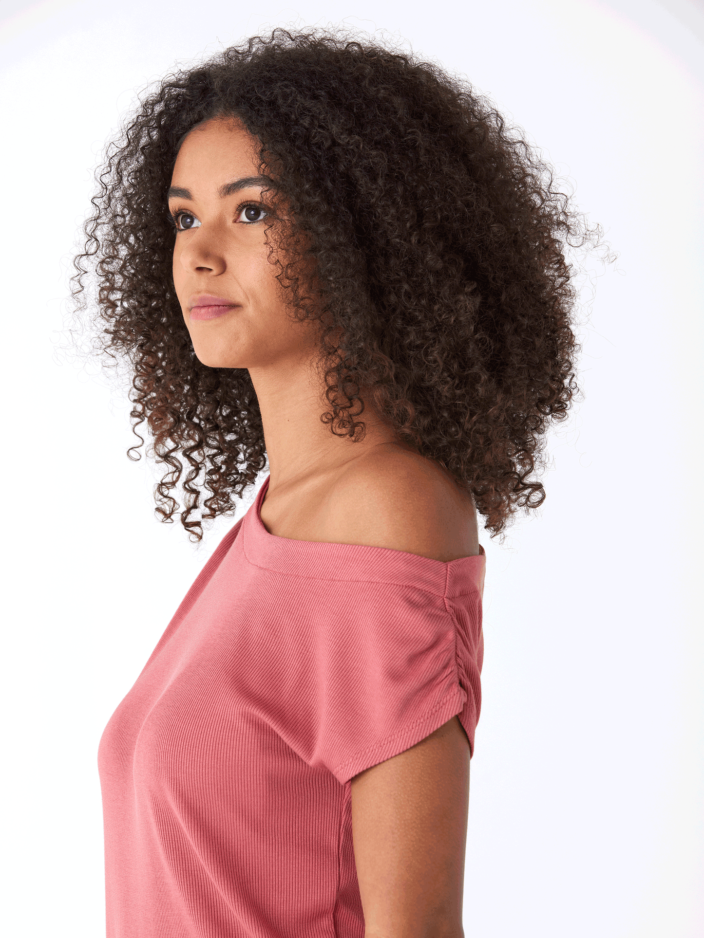 Leoni Feather Rib Short Sleeve