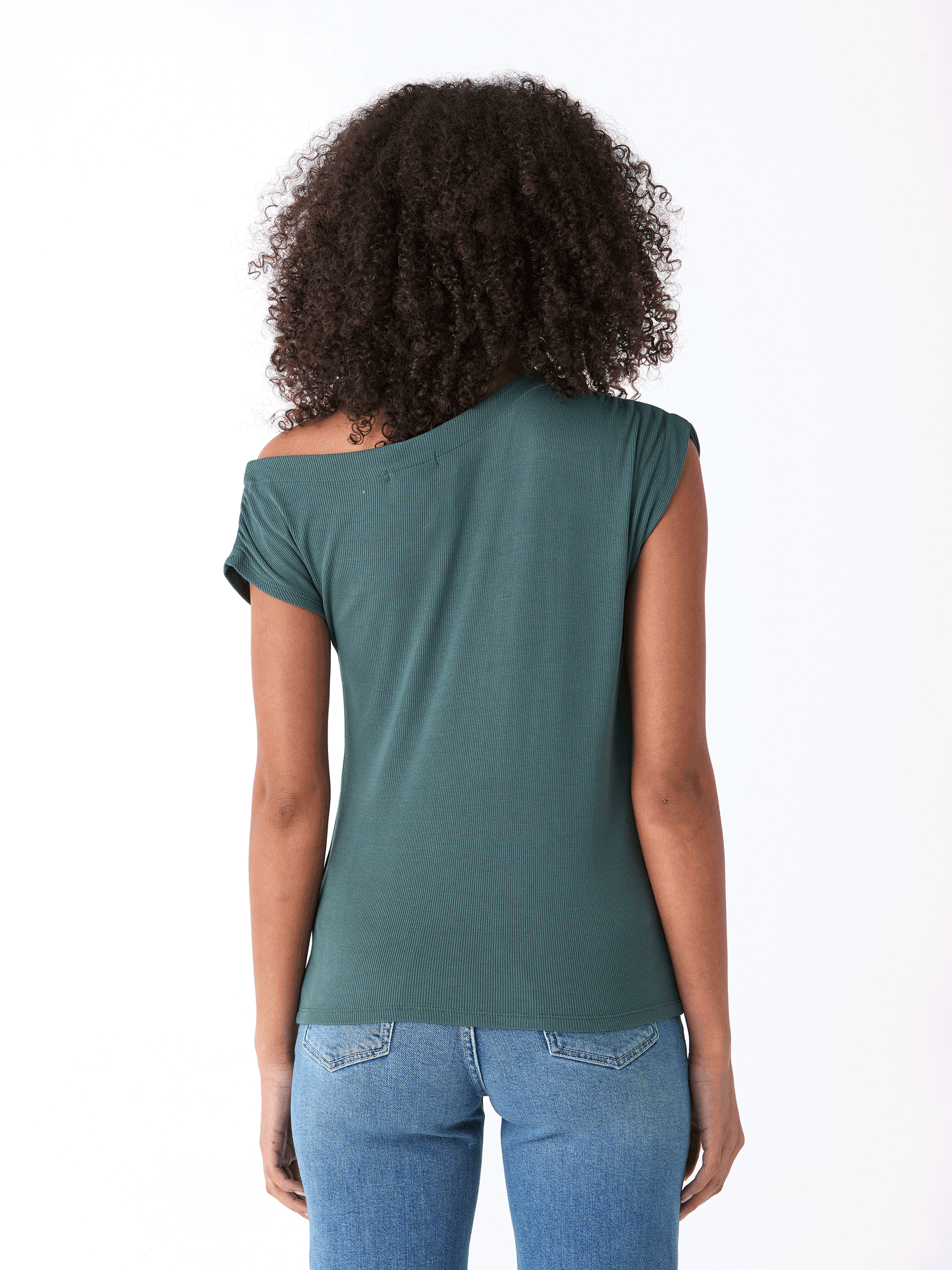 Leoni Feather Rib Short Sleeve