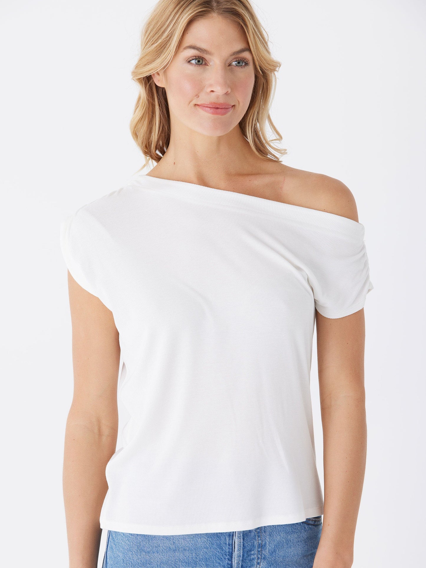 Leoni Feather Rib Short Sleeve