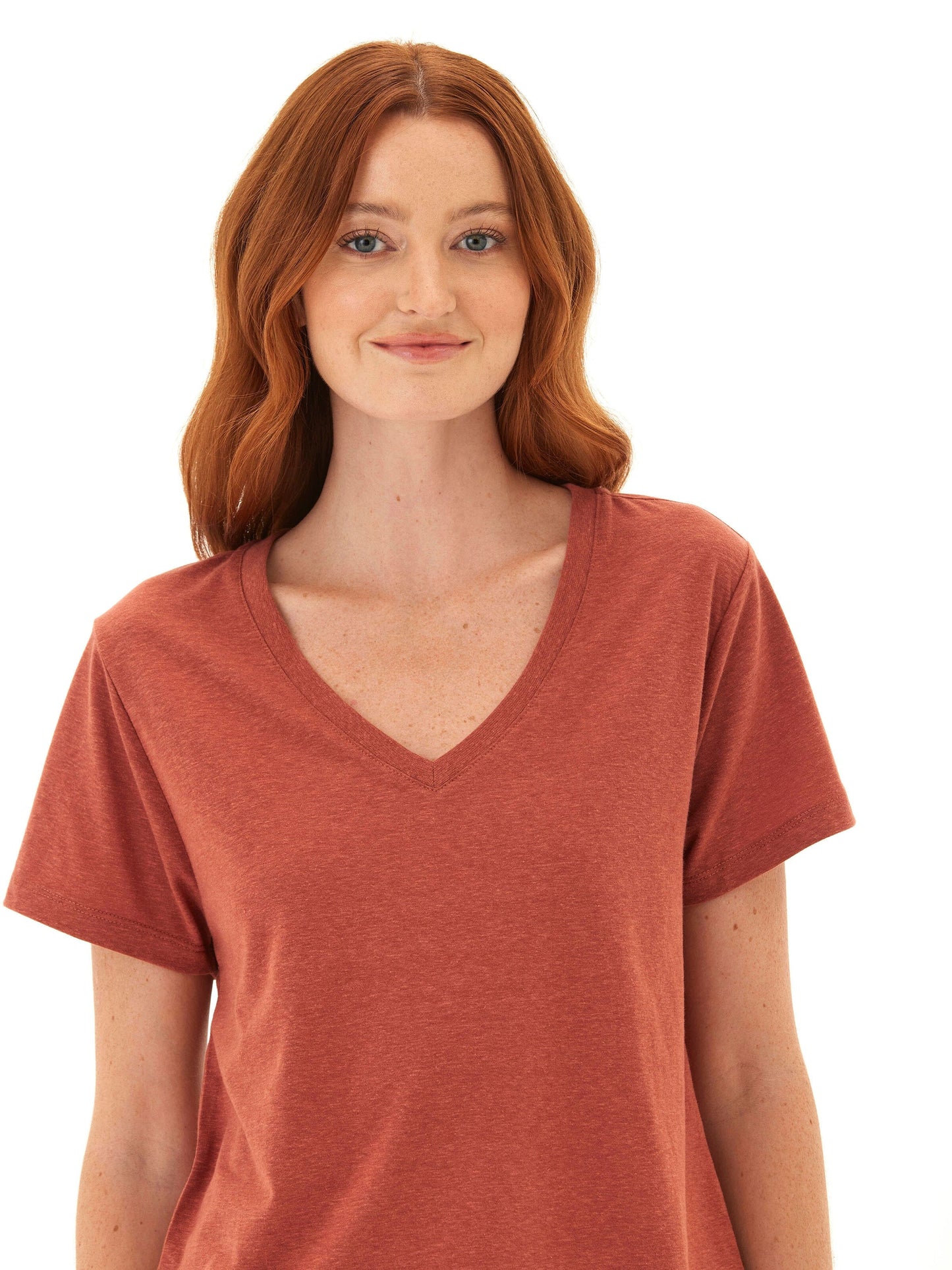Ada Triblend V-Neck Tee