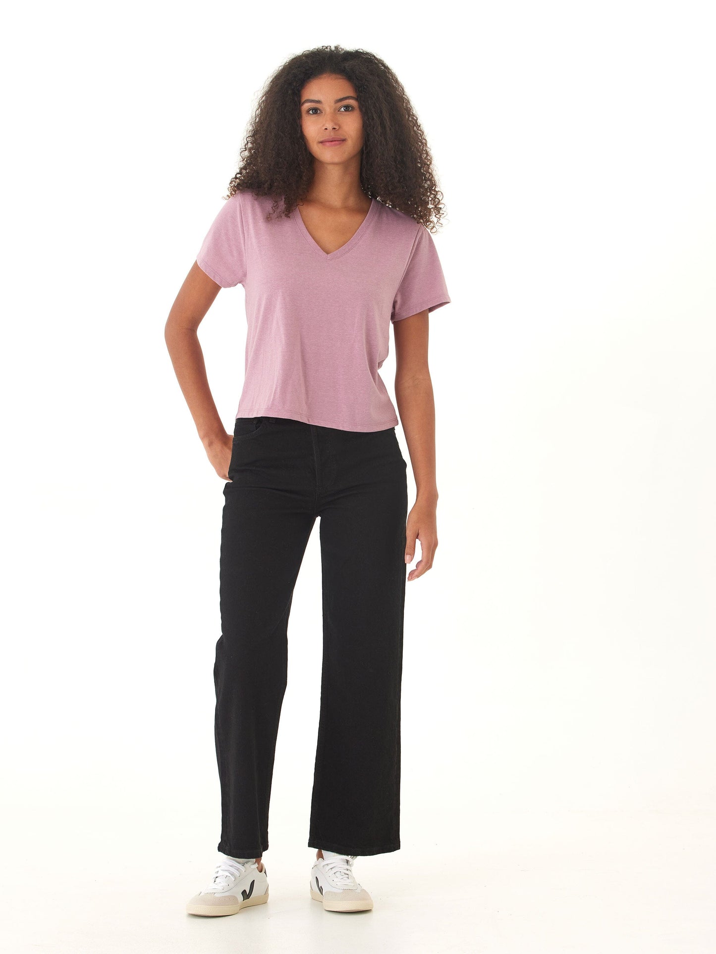 Ada Triblend V-Neck Tee