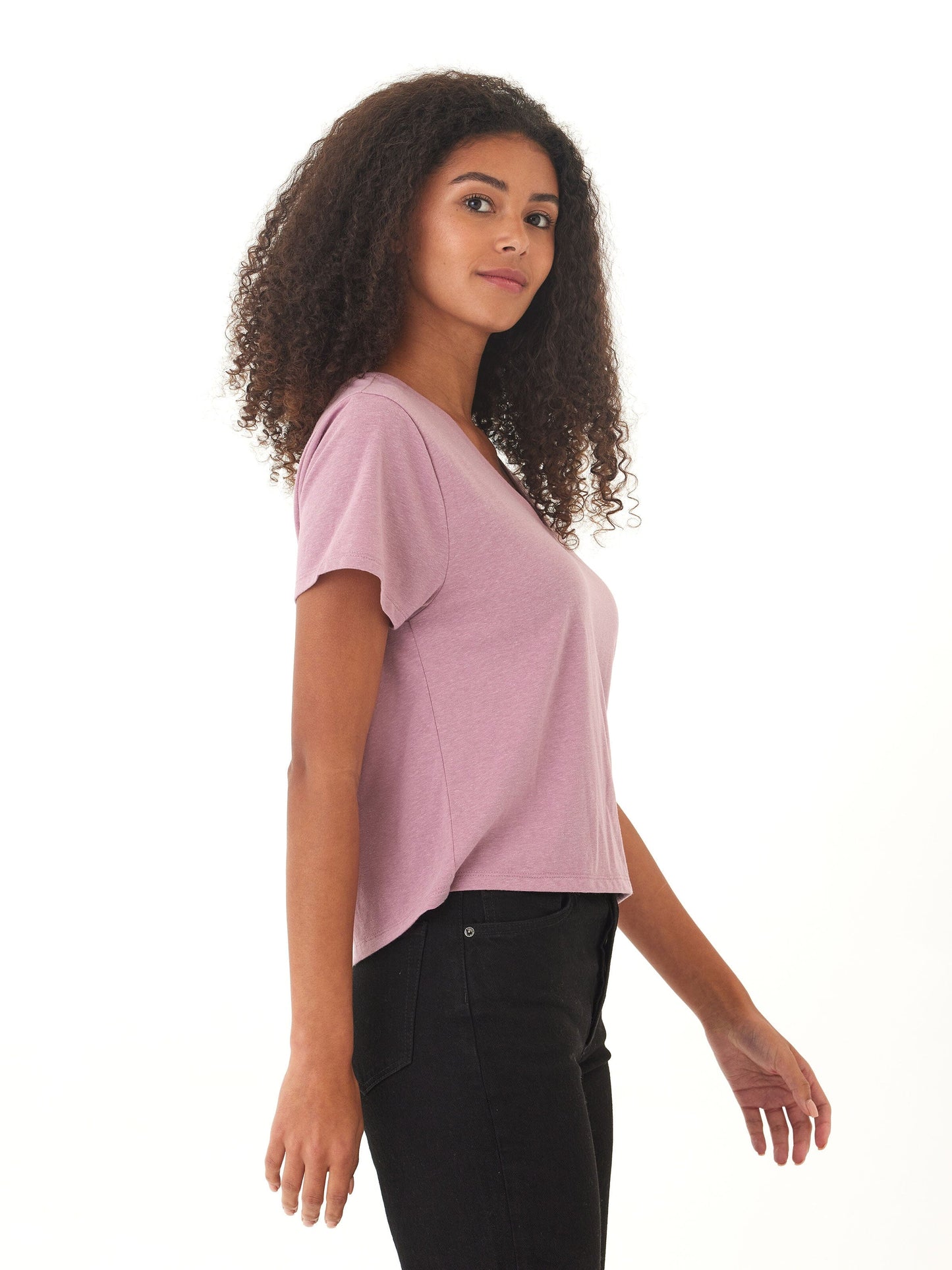 Ada Triblend V-Neck Tee