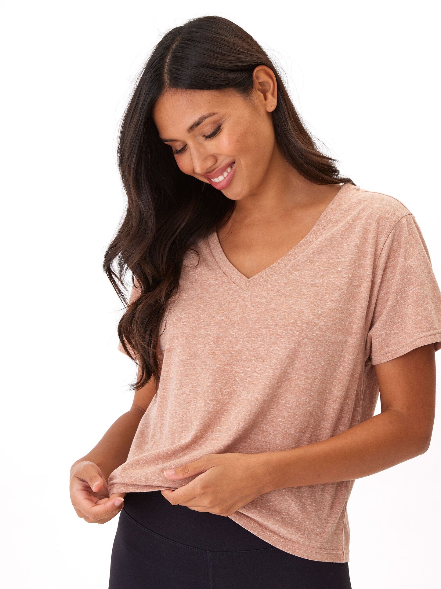 Ada Triblend V-Neck Tee
