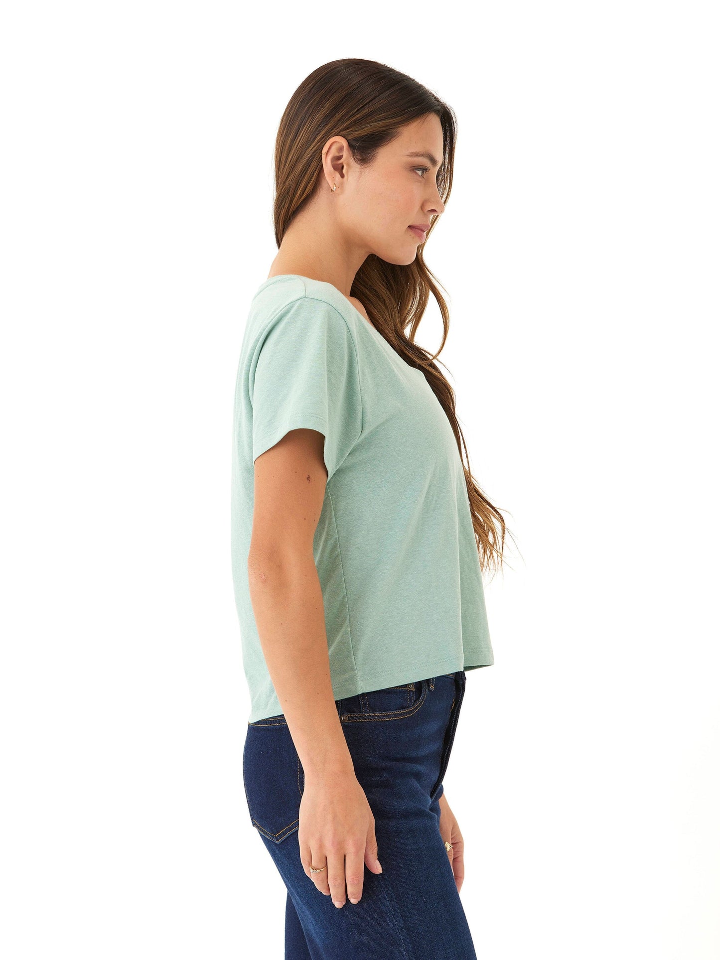 Ada Triblend V-Neck Tee
