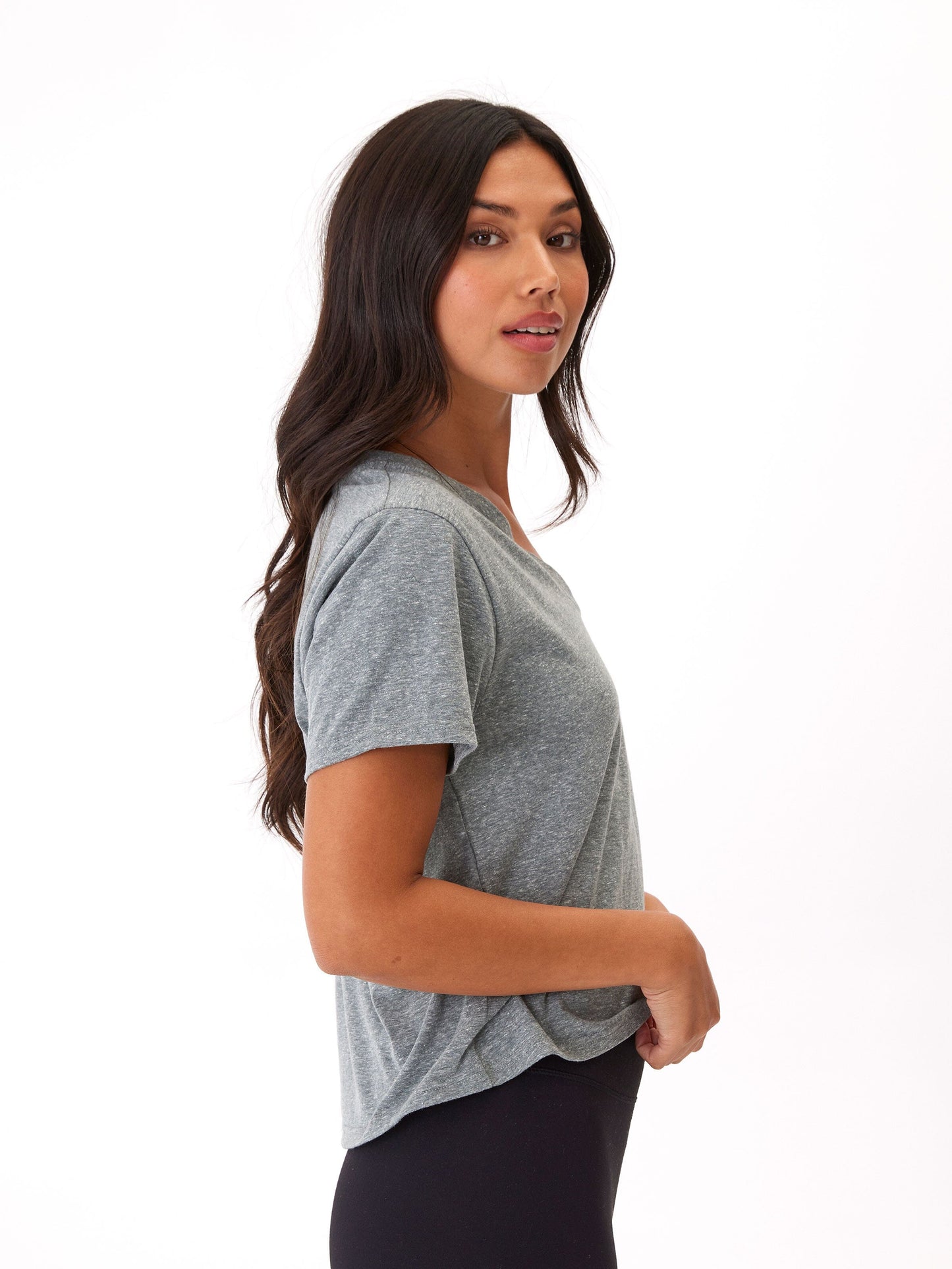 Ada Triblend V-Neck Tee