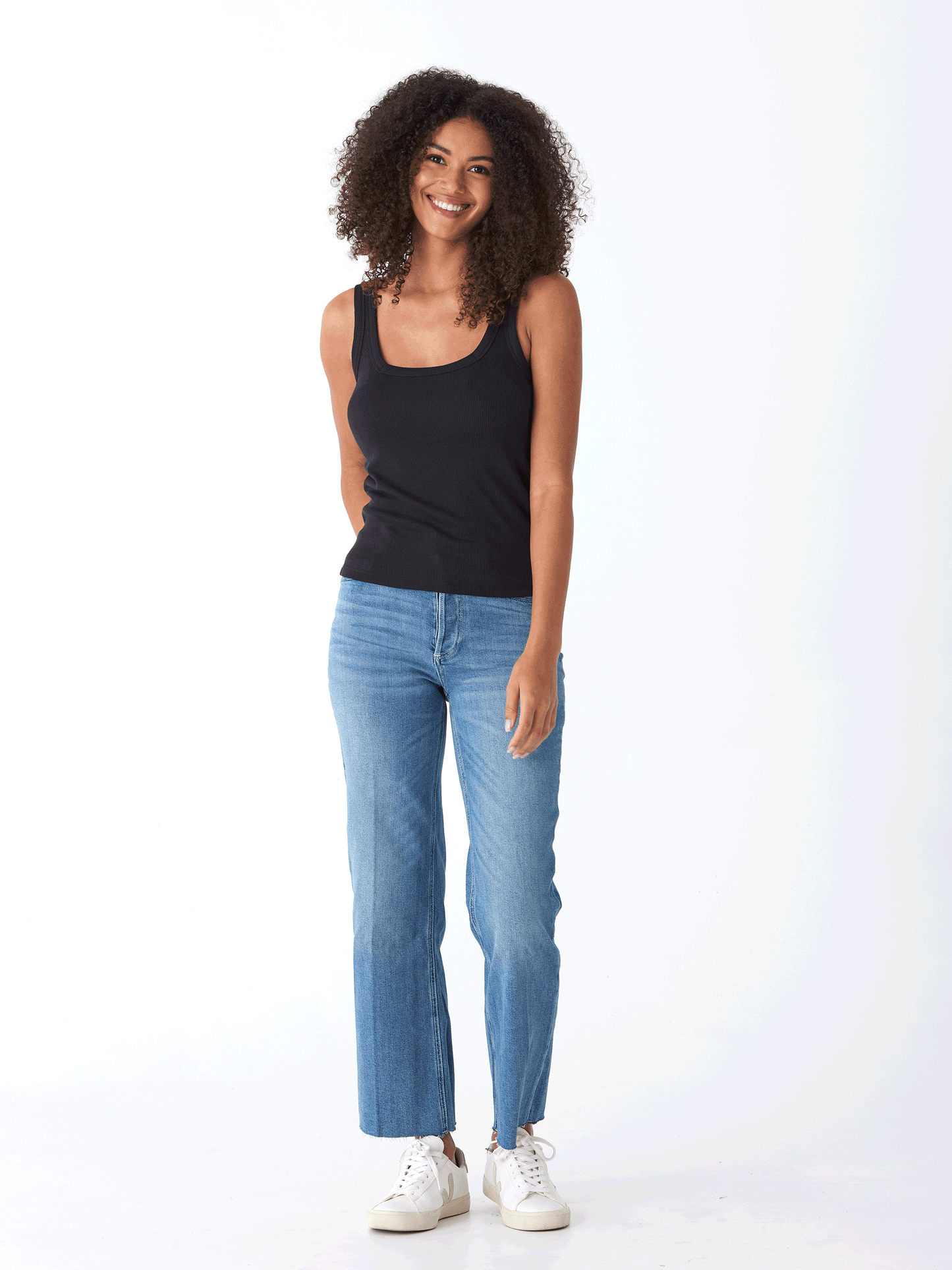 Yvette Feather Rib Tank
