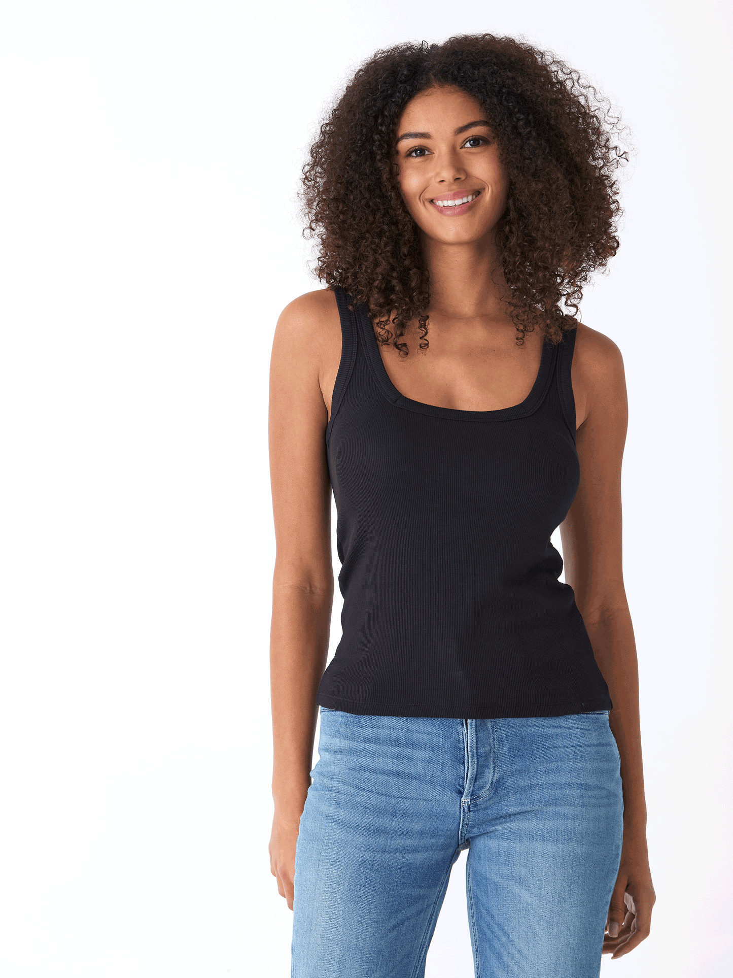 Yvette Feather Rib Tank