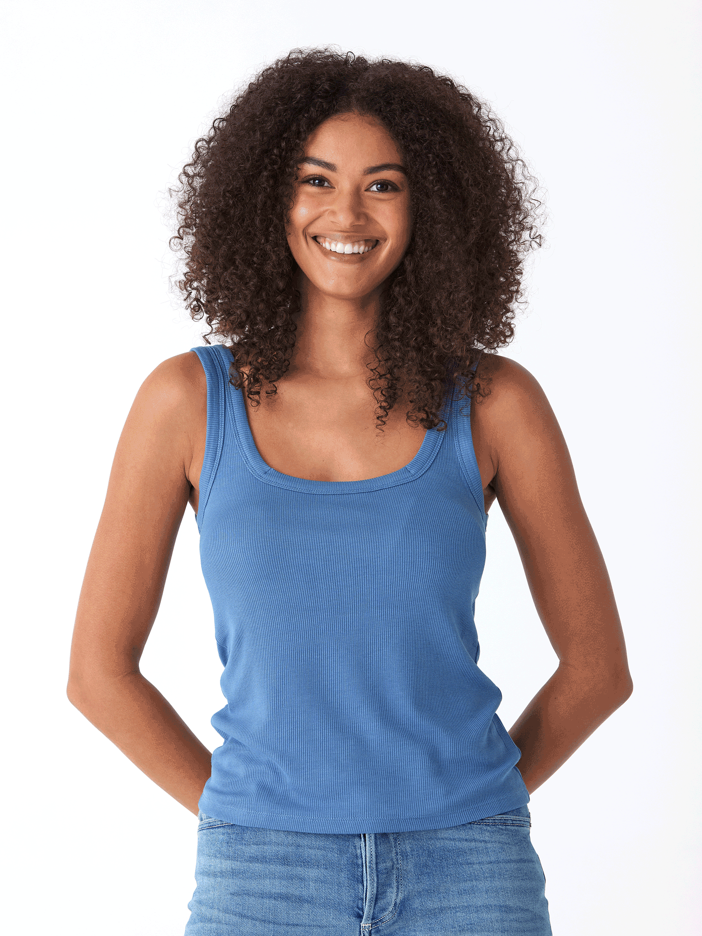 Yvette Feather Rib Tank