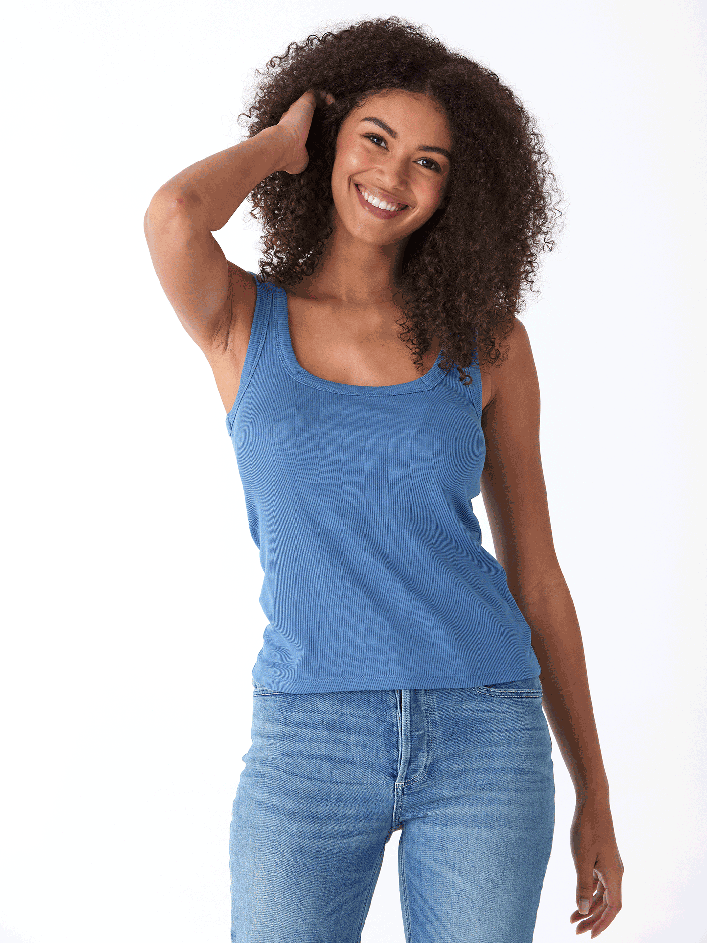 Yvette Feather Rib Tank