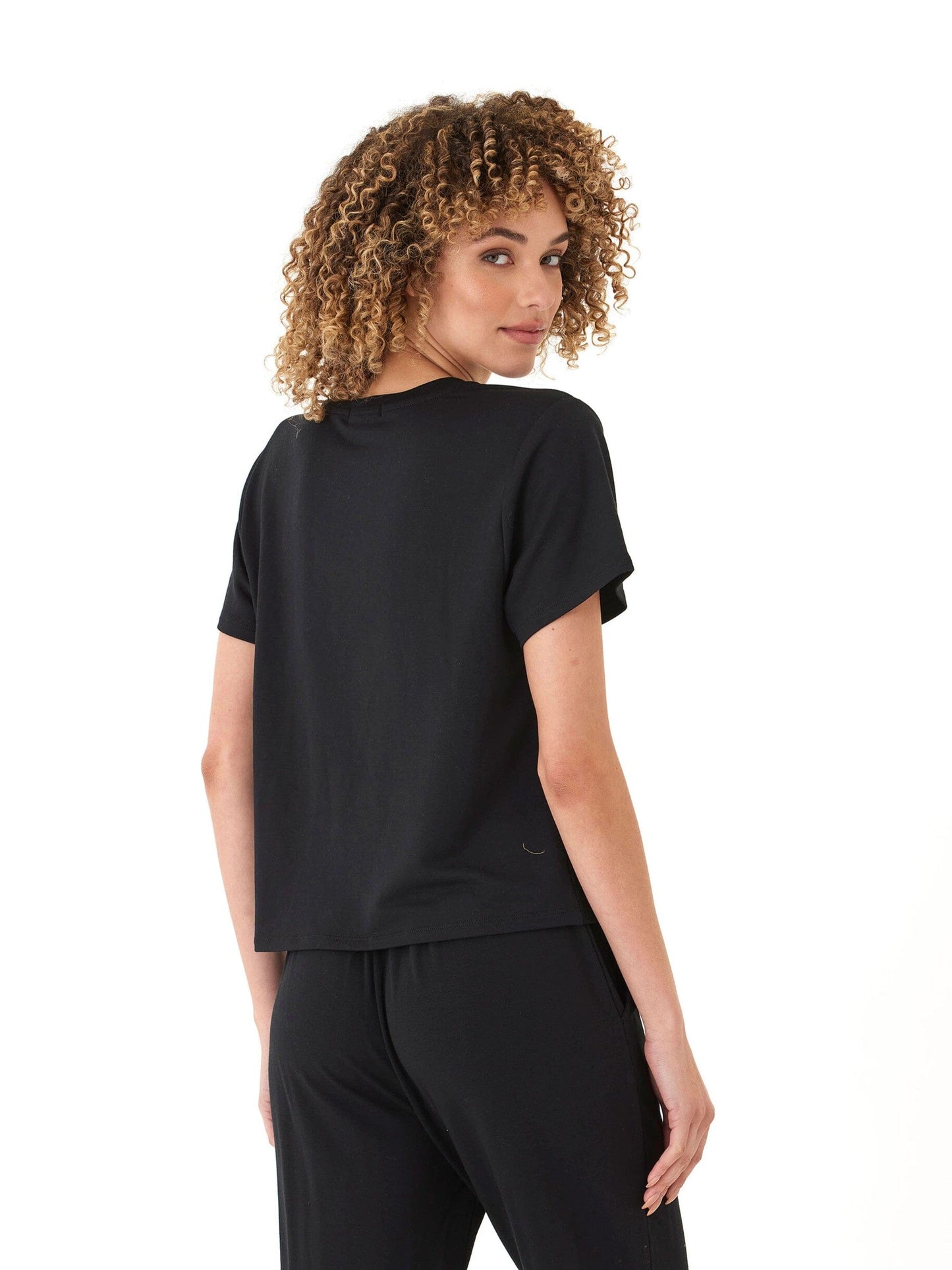 Bettine Modal Terry V-Neck Tee