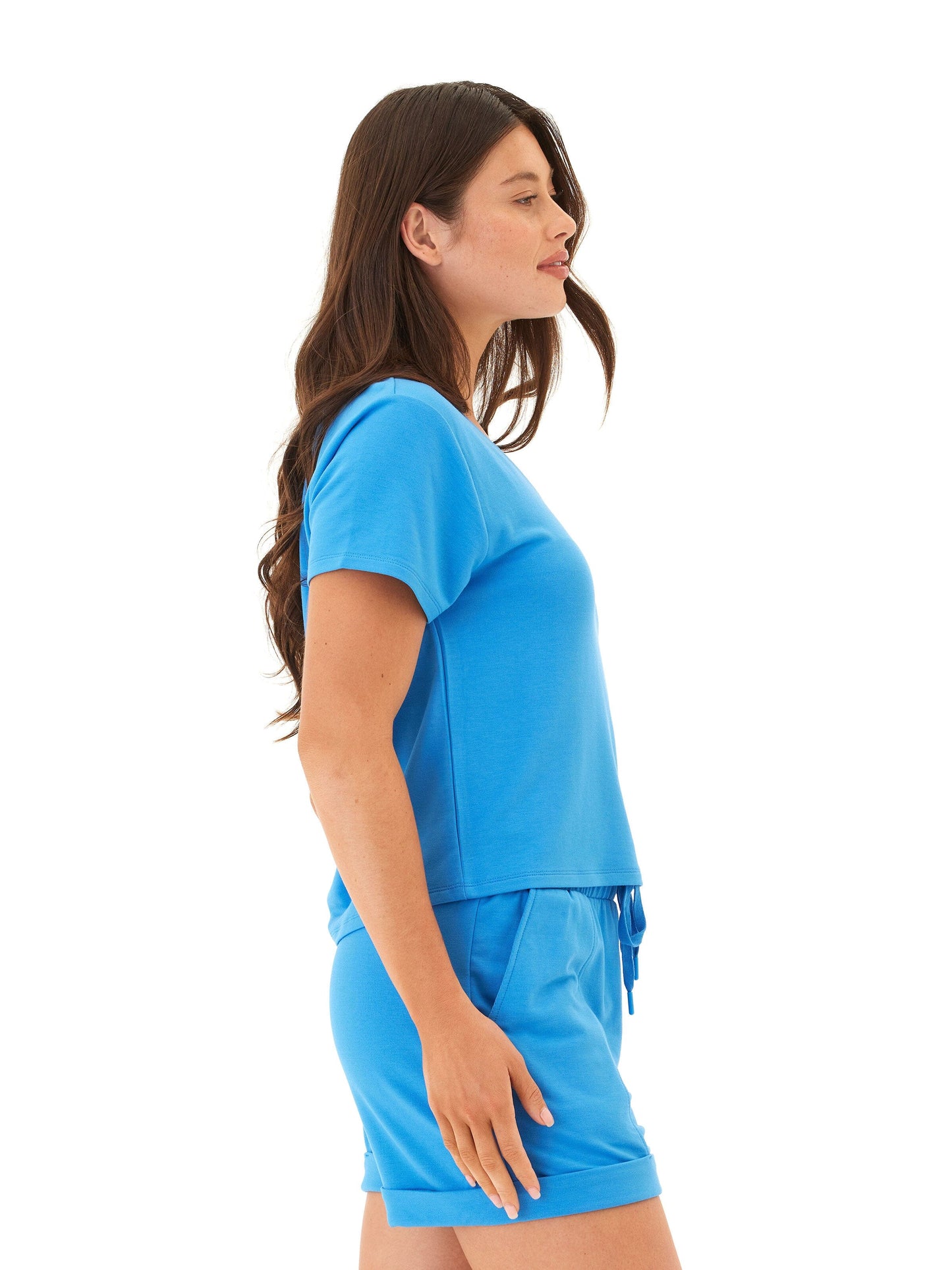 Bettine Modal Terry V-Neck Tee