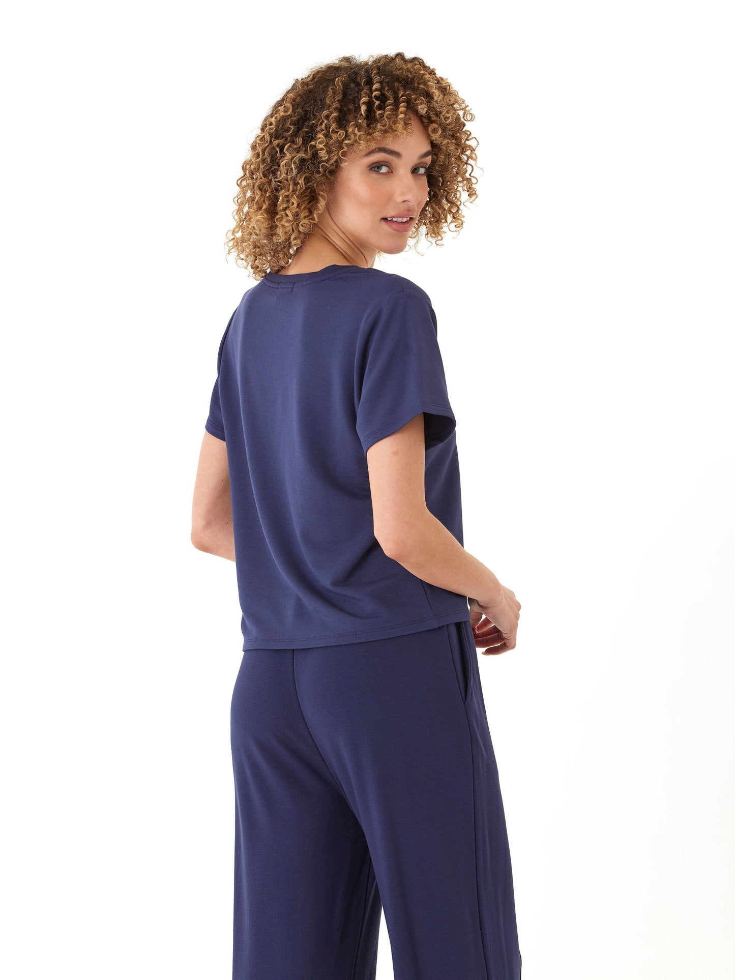 Bettine Modal Terry V-Neck Tee