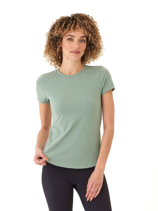 Arry Luxe Jersey Ruched Tee