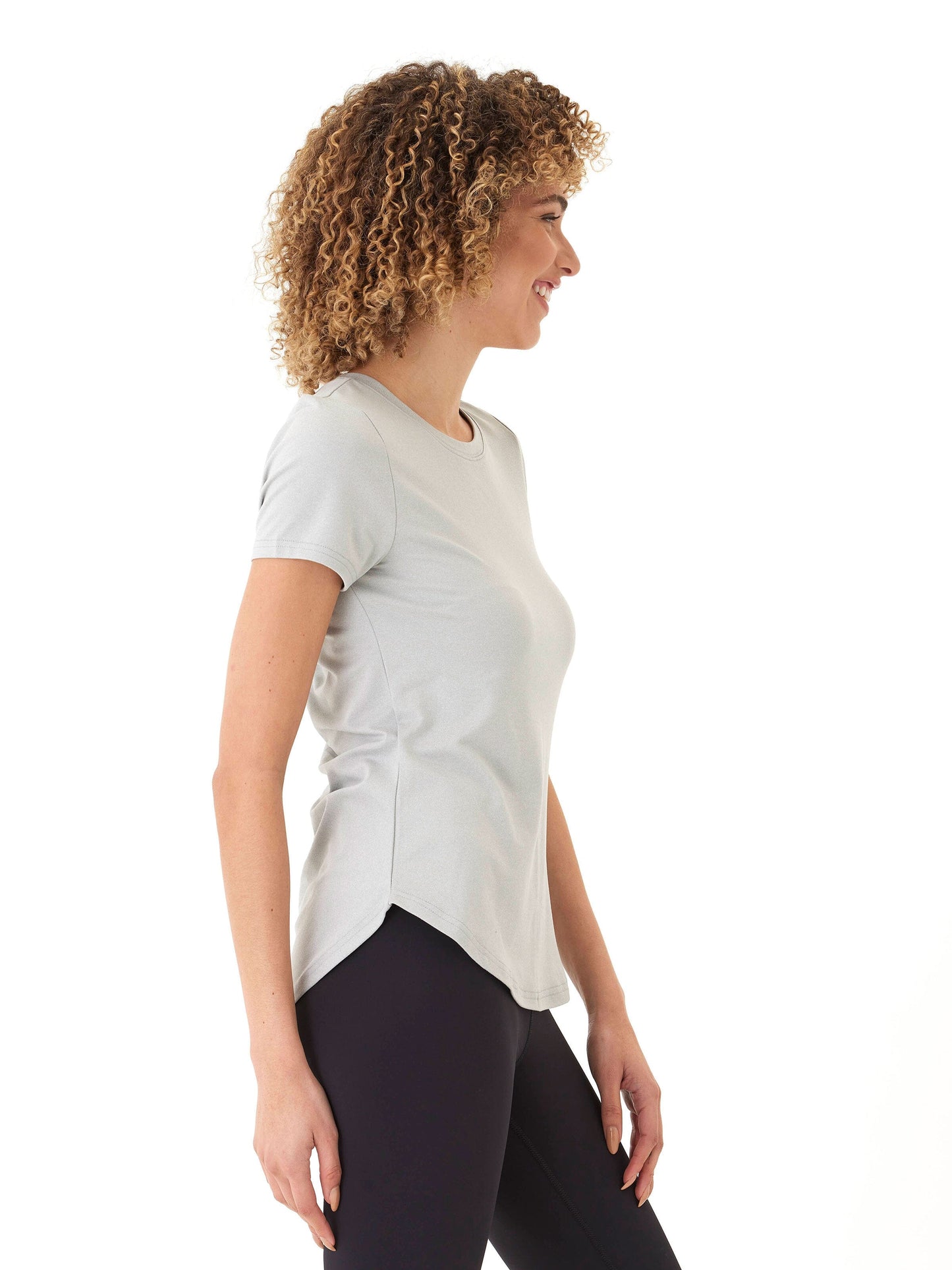 Arry Luxe Jersey Ruched Tee