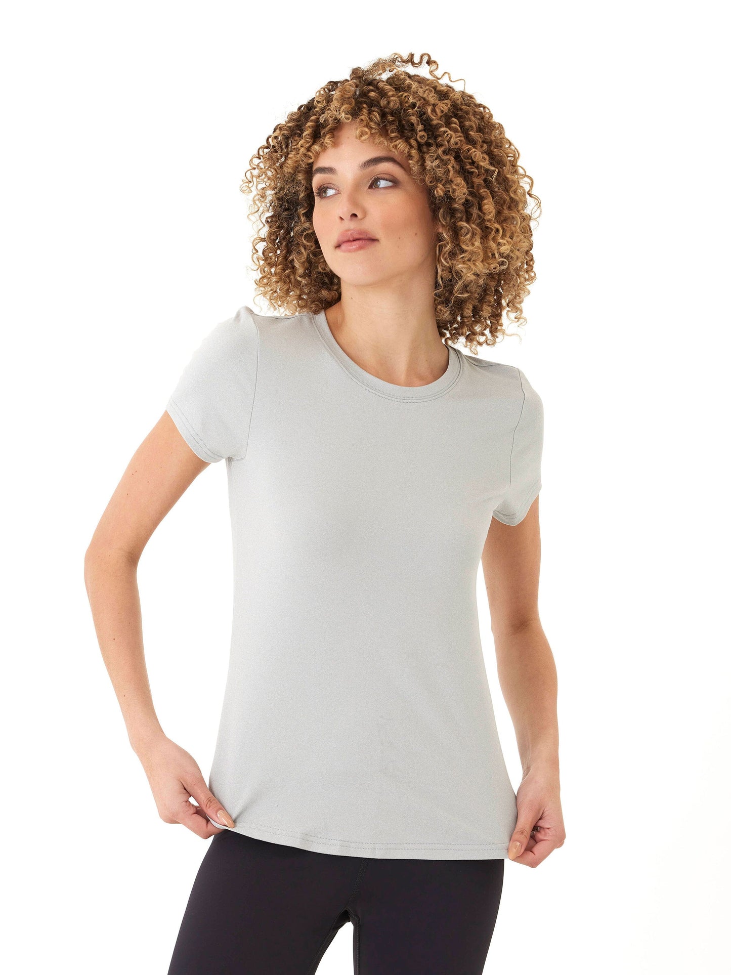 Arry Luxe Jersey Ruched Tee